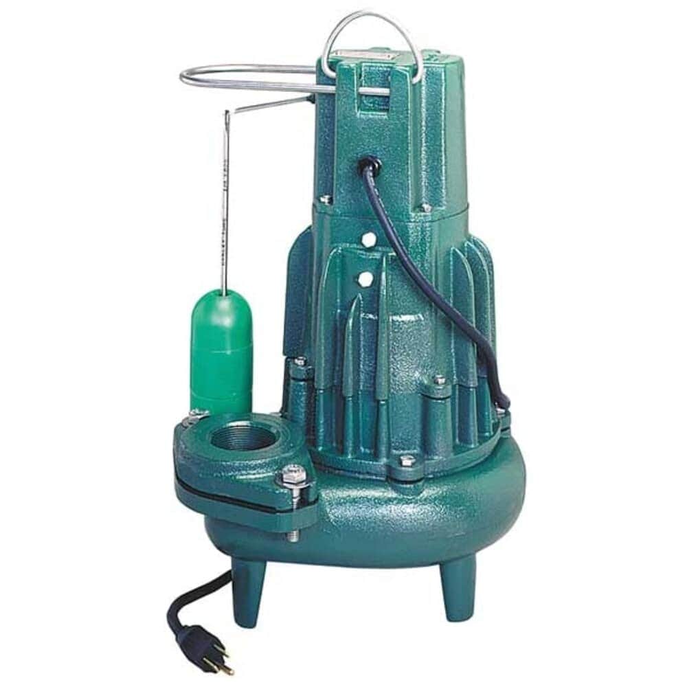 Zoeller  Waste-Mate 1 HP 2 Auto Submersible Sewage Pump 230V Vertical 284-0003