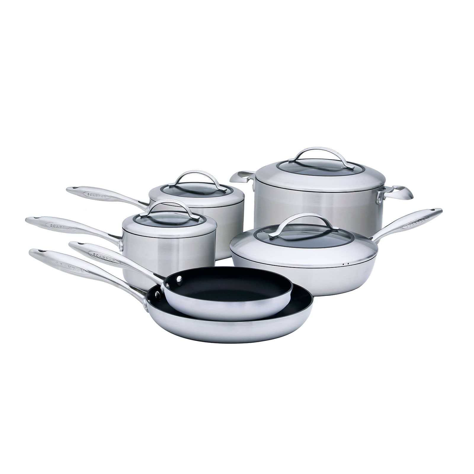 Scanpan CTX 10Piece Deluxe Cookware Set Stainless Steel #65100000