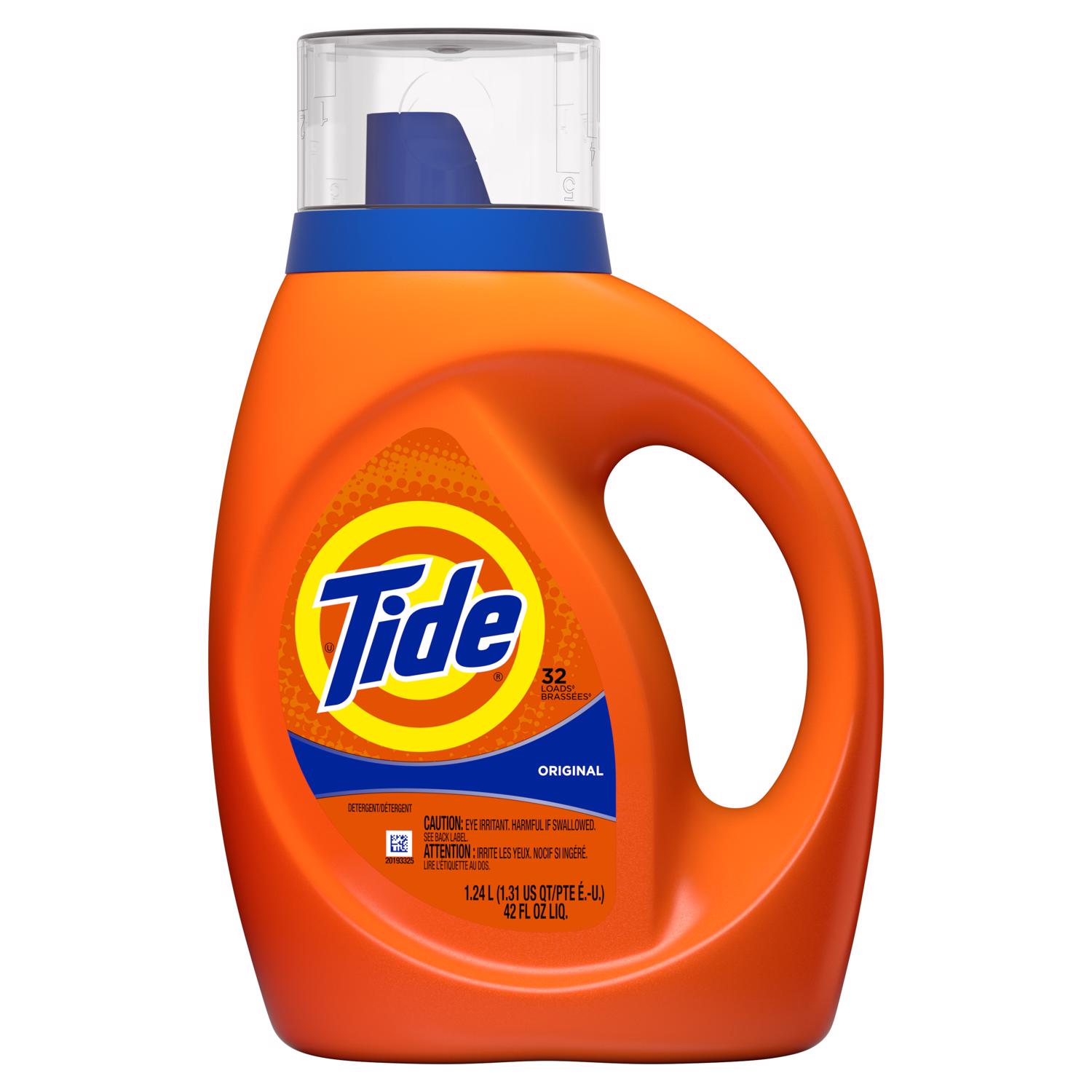 Tide EJD1035205--6-1 Original Scent Detergent Liquid 42 fl. oz. 1 pk Case of 6