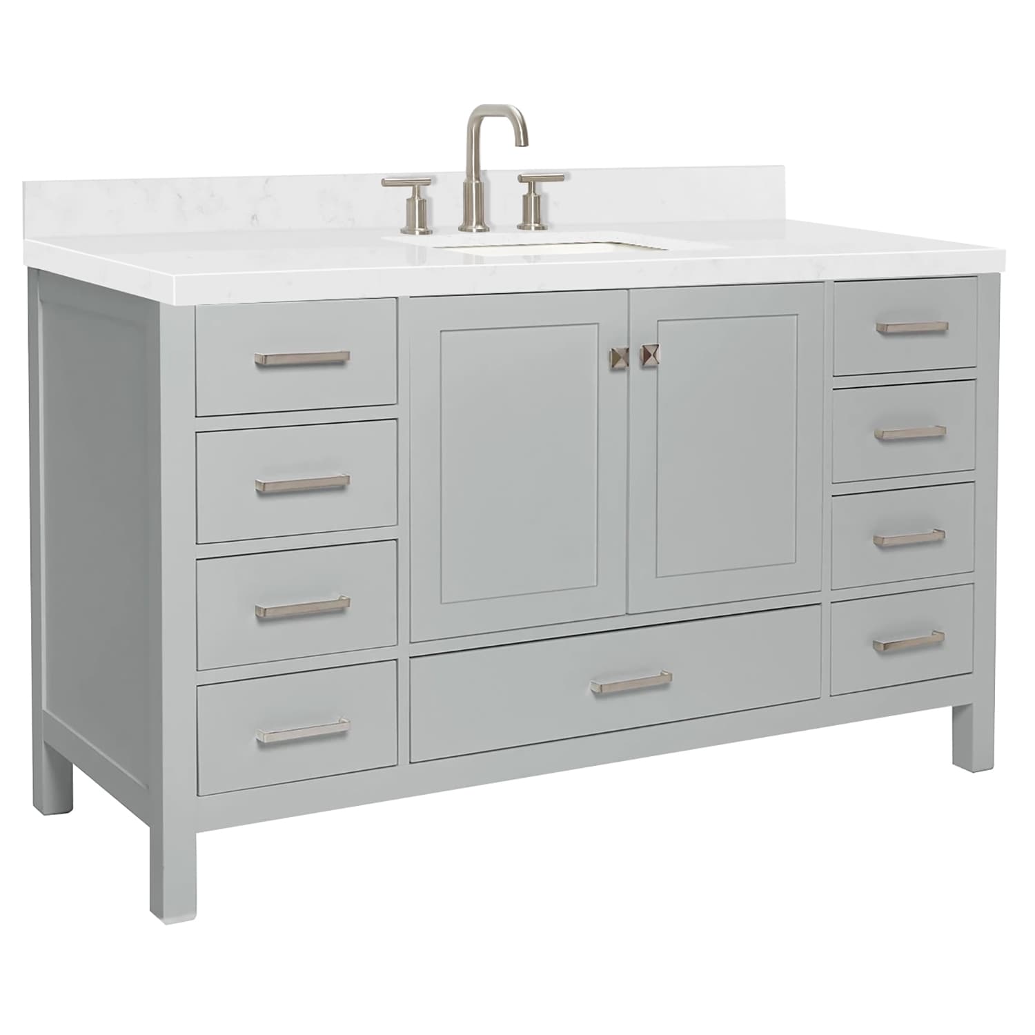 ARIEL A060SCQRVOGRY Bath-Vanity-Combo - View #8