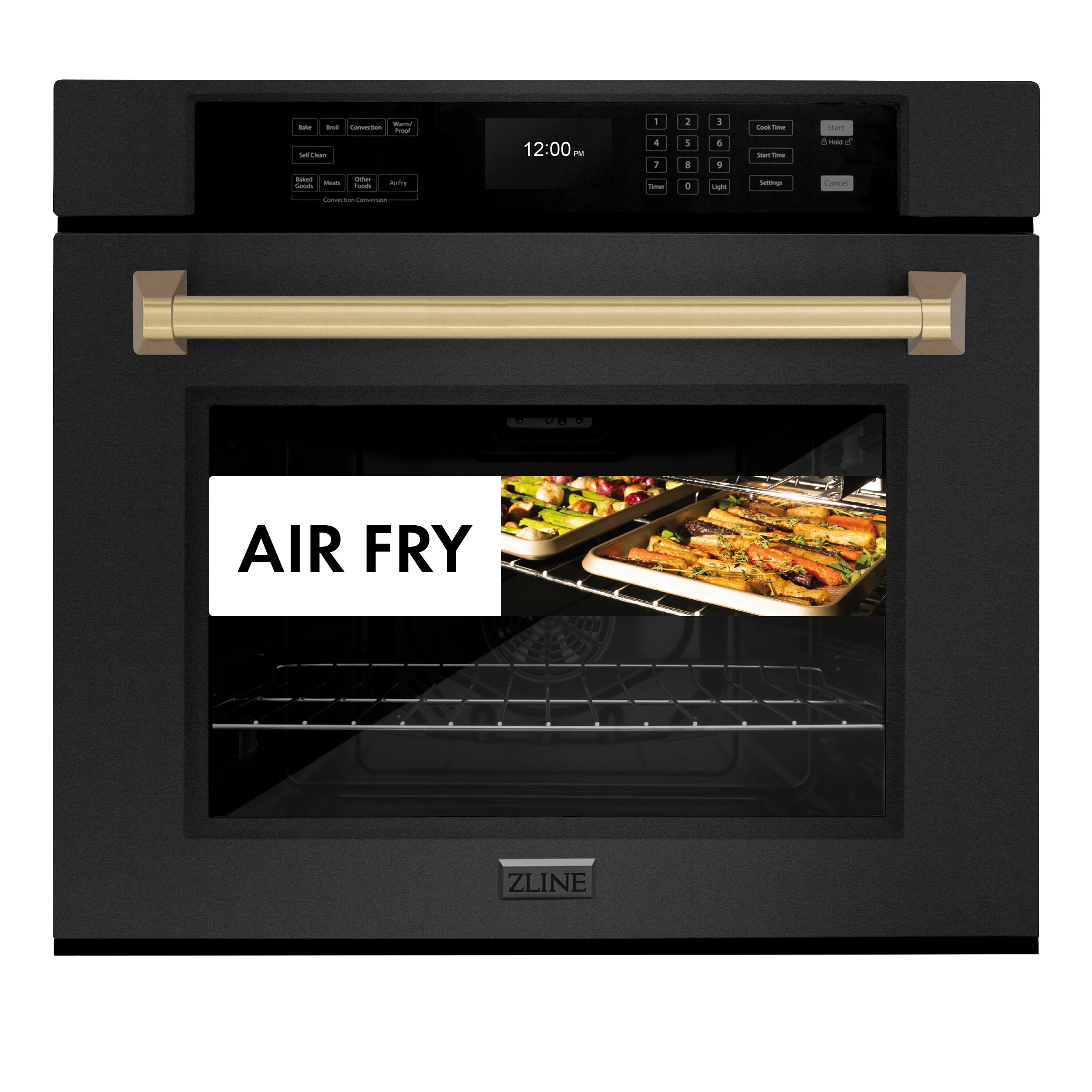 ZLINE KITCHEN & BATH WASBZ-30-CB Swall-Elec-Oven - View #3