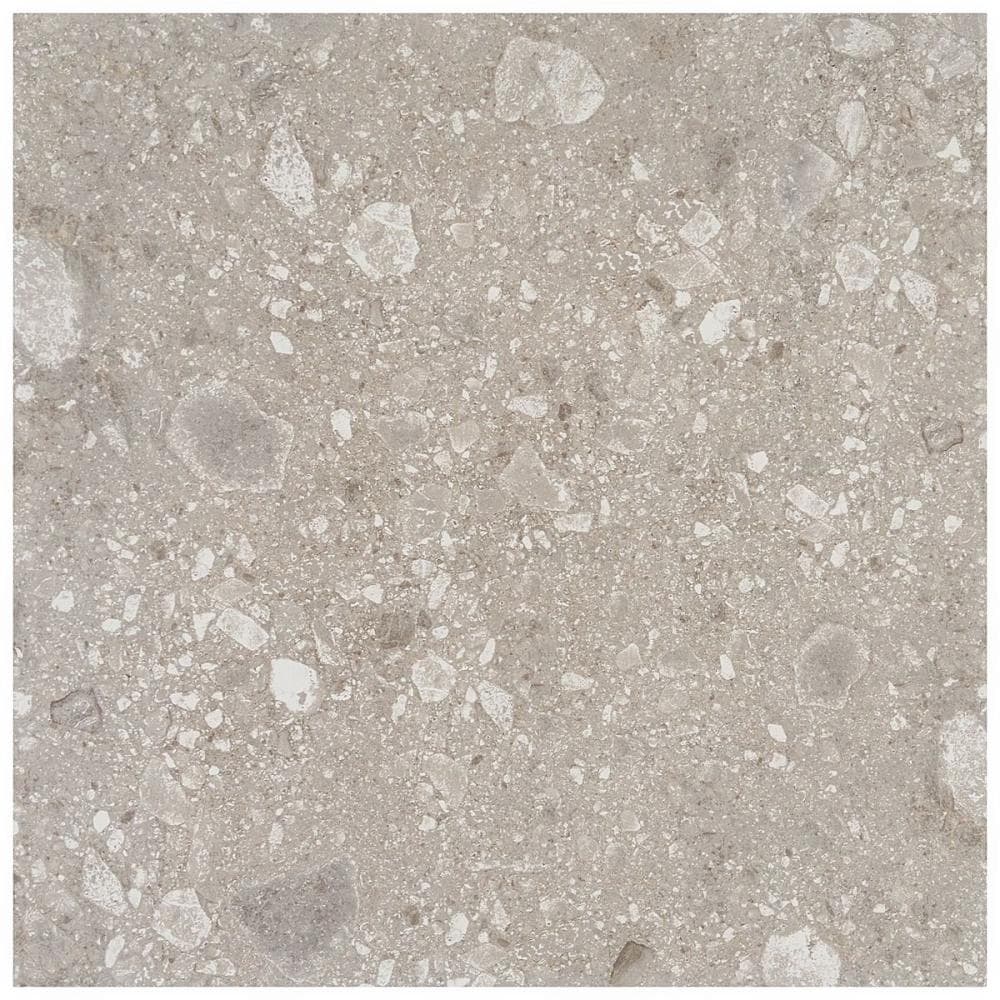 Artmore Tile EXT3RD106520 Sample - Venitia Taupe 4-in x 8-in Matte Porcelain Stone look Floor and Wall Tile