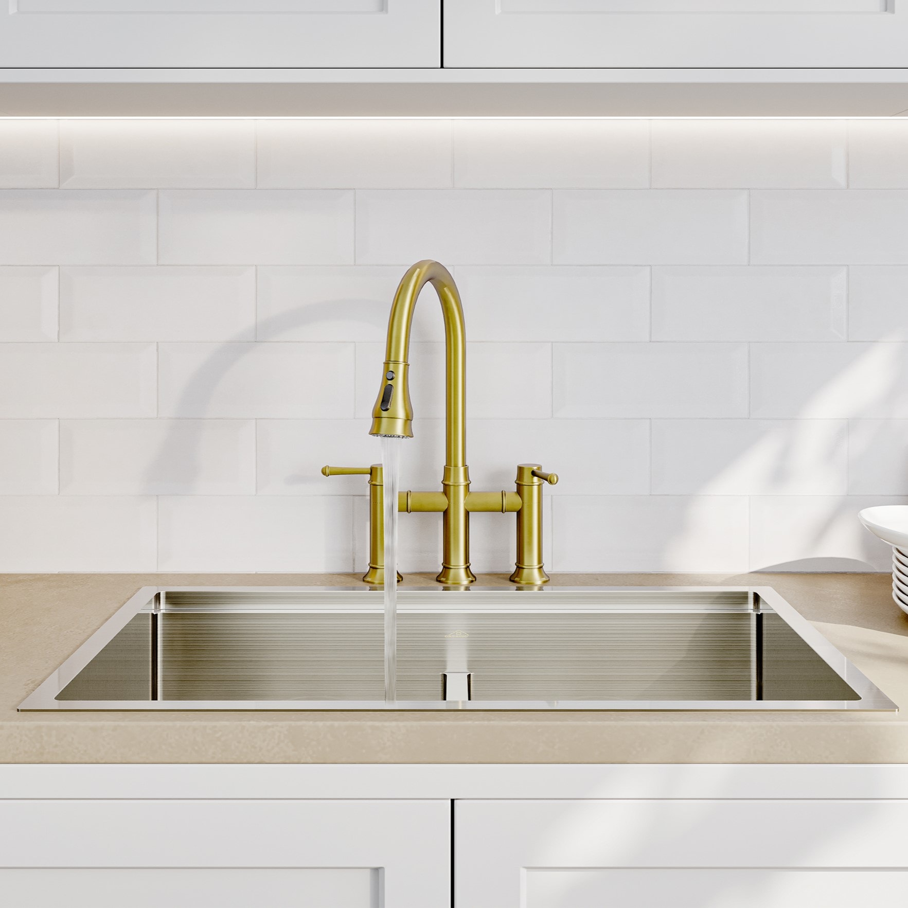 Mondawe MD-D95-BN Kitchen-Faucets - View #2