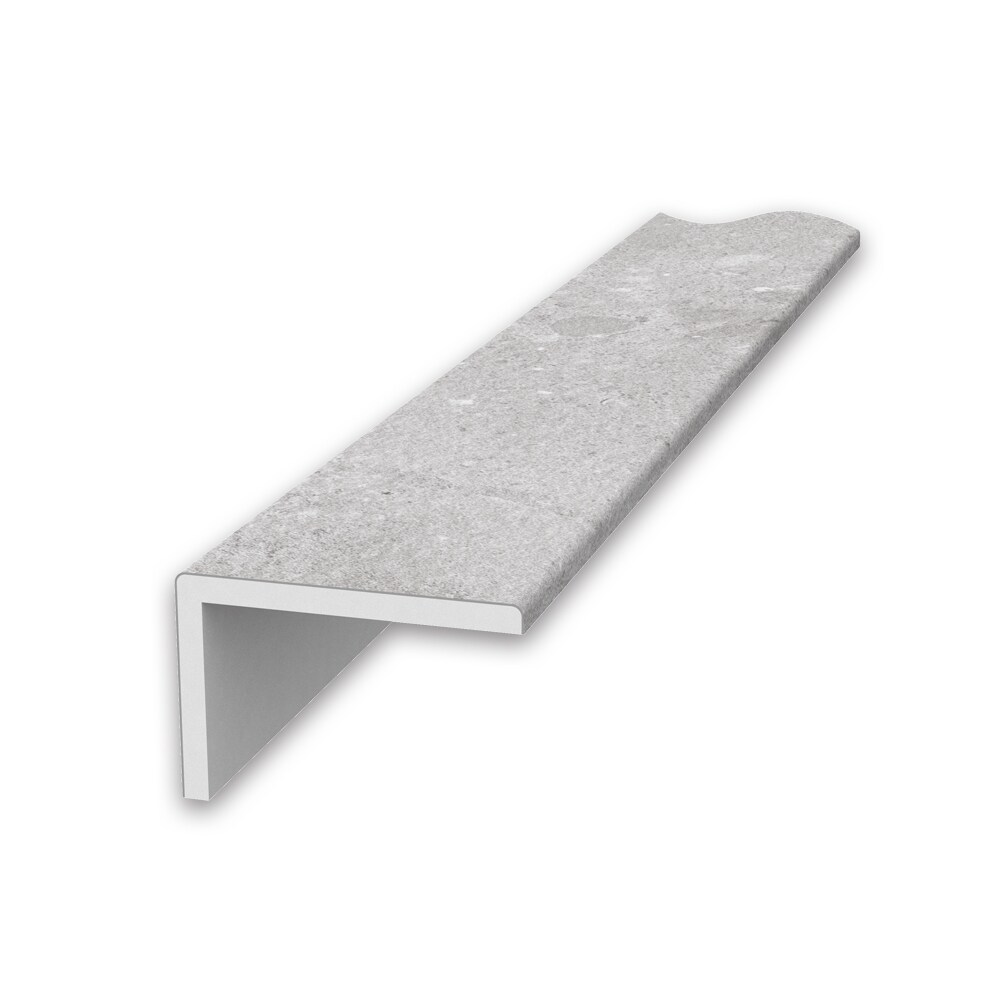 FlexStone FLXSG3296TU 3 in. x 96 in. Remodel Trim with 2 in. lip in Tundra
