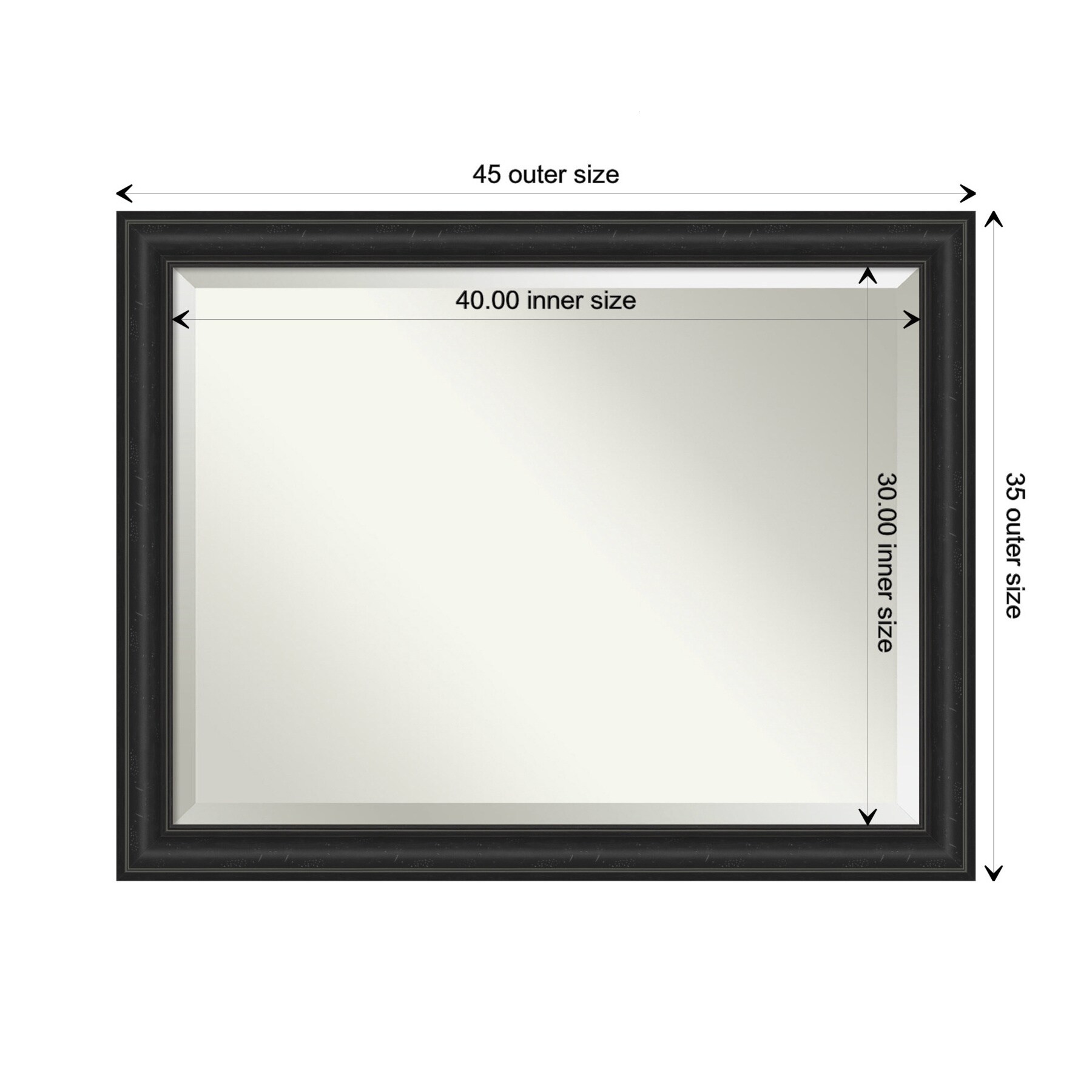 Amanti Art DSW4593700 Framed-Bath-Mirrors - View #5