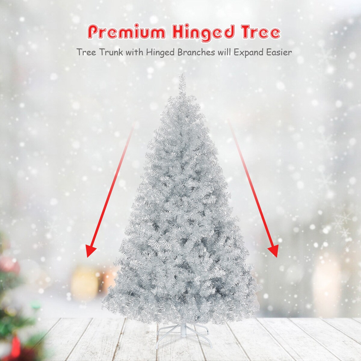 Forclover HYFW-TR826 Artificial-Christmas-Trees - View #4