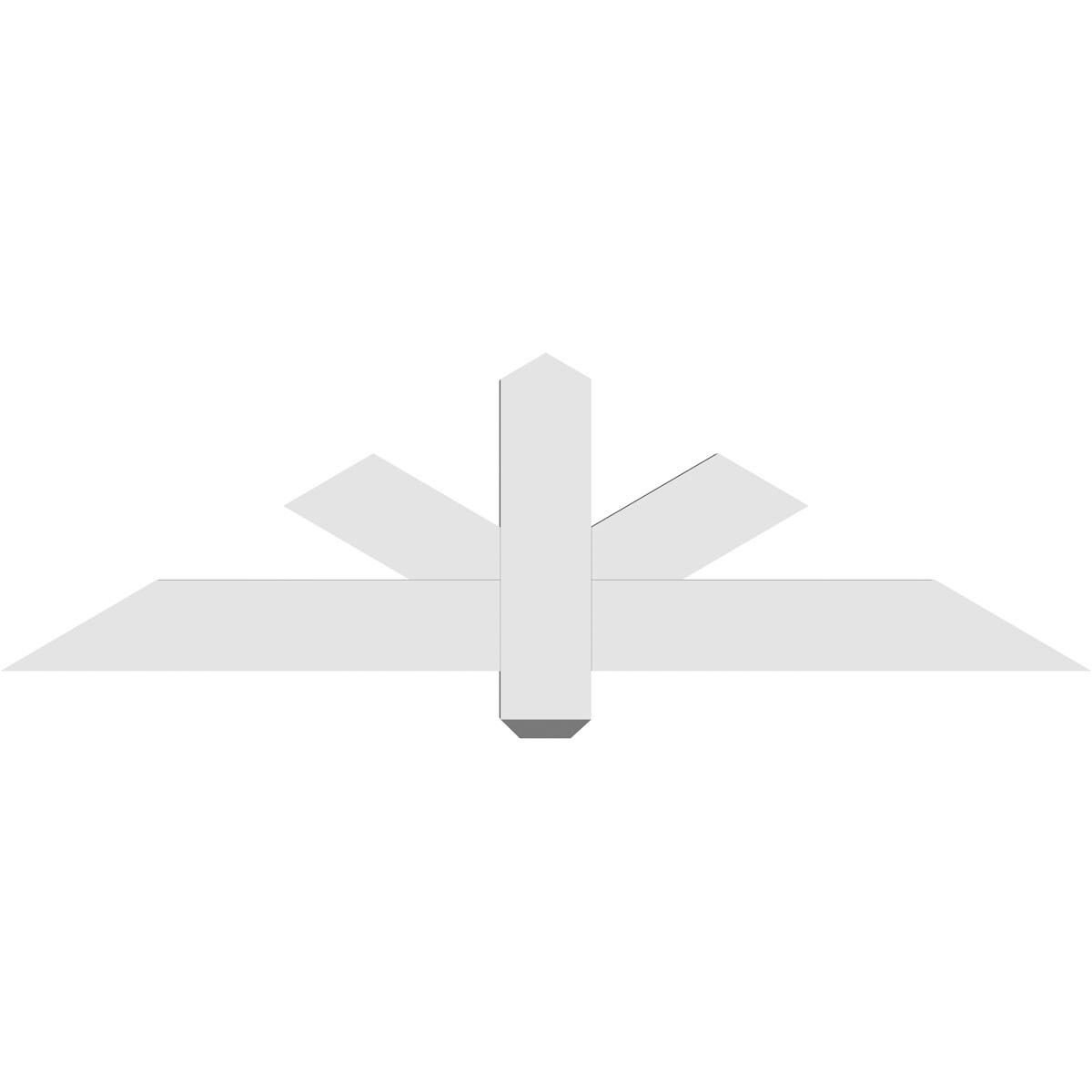 Ekena Millwork GBP048X14X0204KEN00 Exterior-Brackets-Braces - View #4