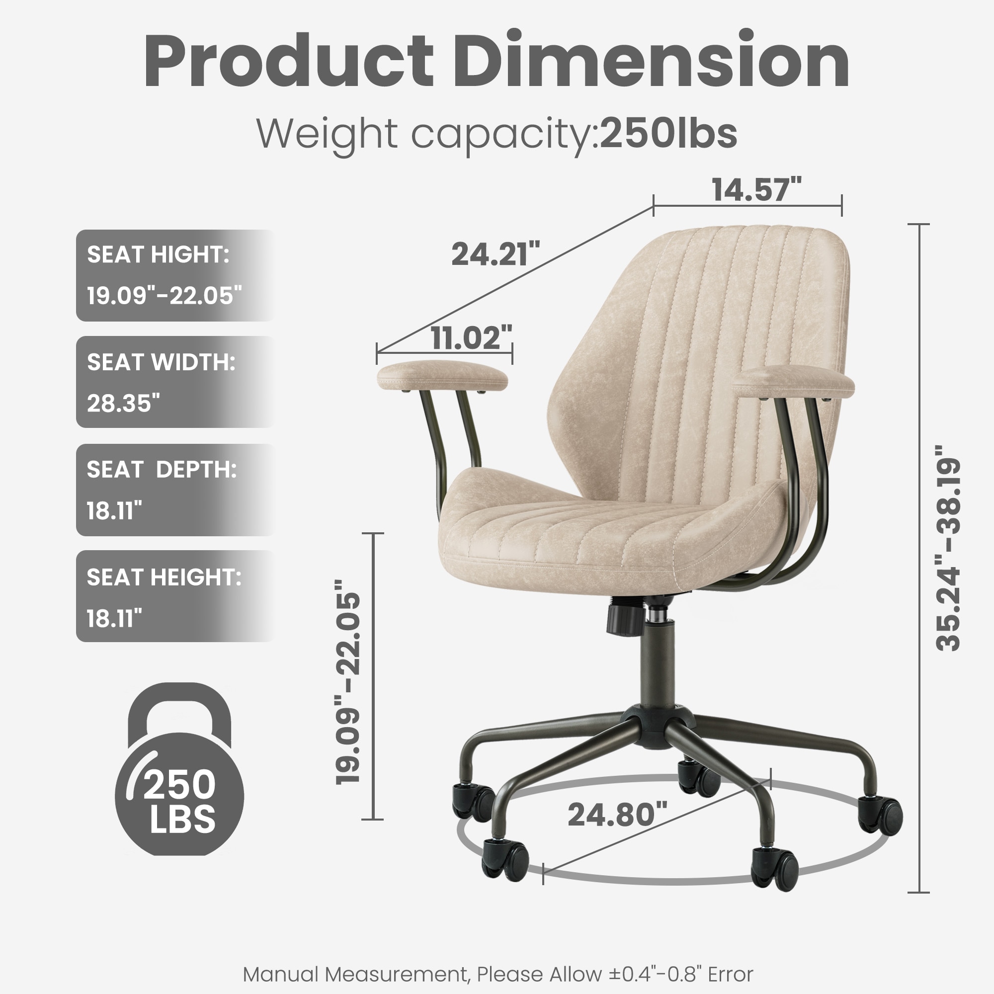 ALTRIGUS 6L-SKL400-AL Office-Chairs - View #3