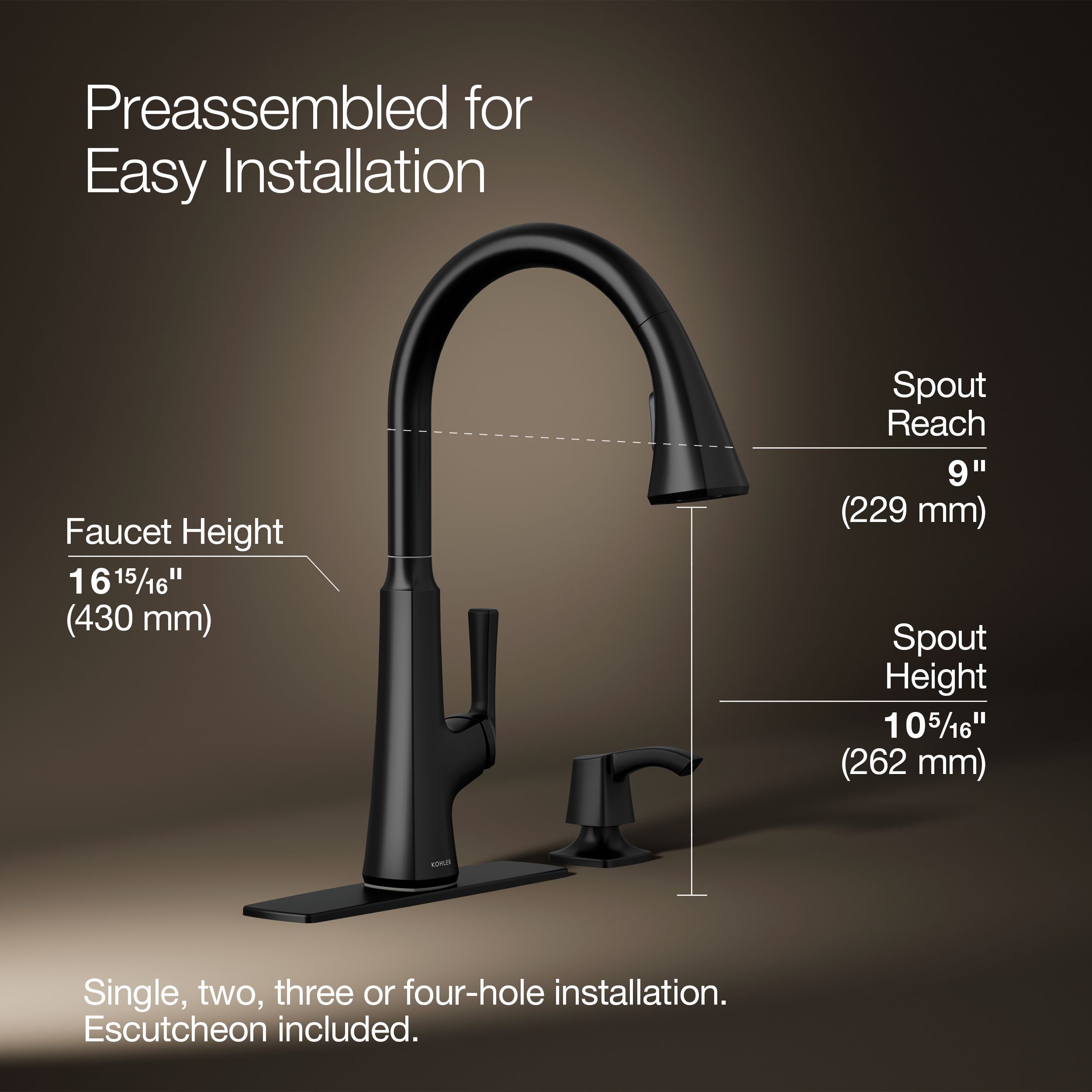 KOHLER R26756-SD-BL Kitchen-Faucets - View #3