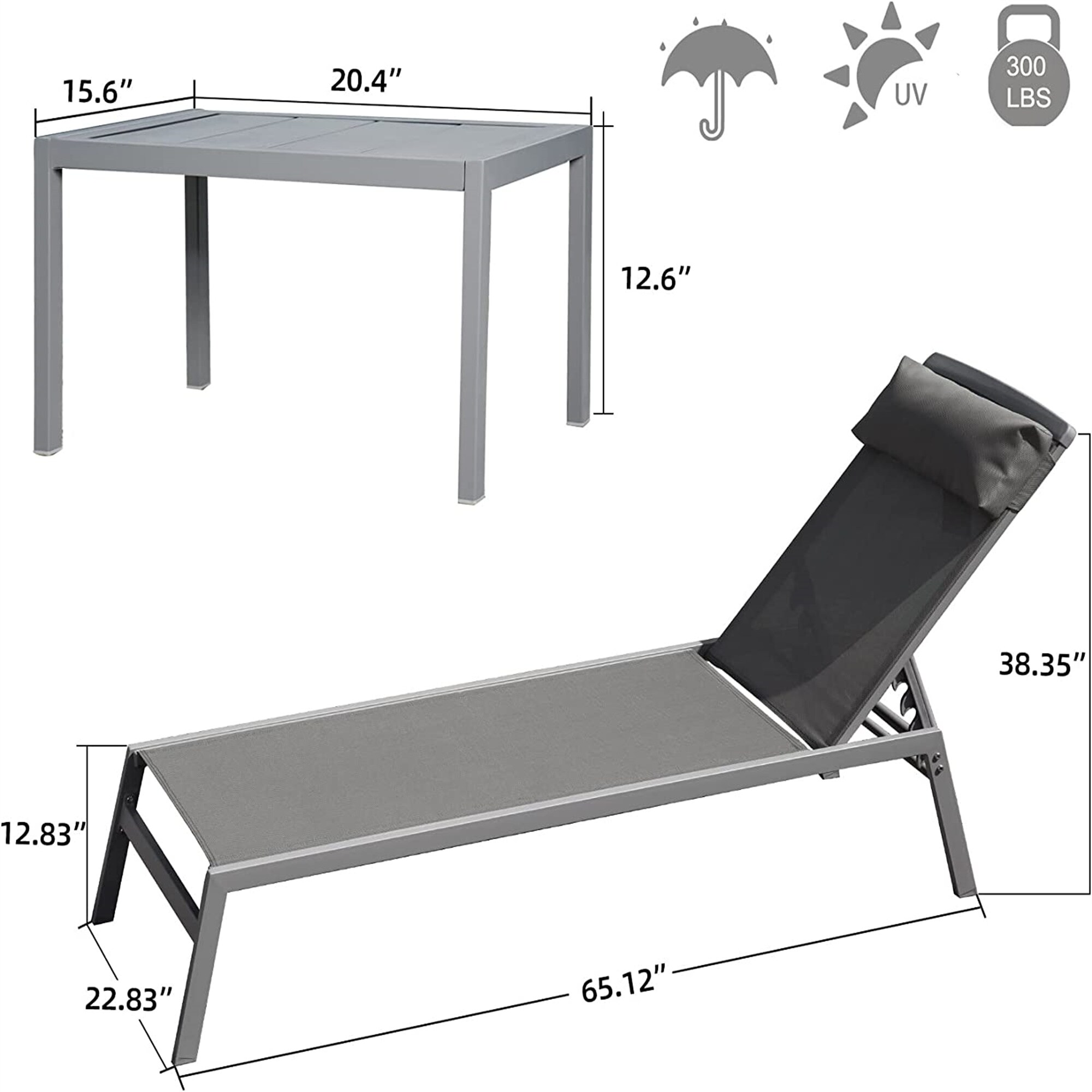 ToolCat PG2-141-PT Patio-Chairs - View #5