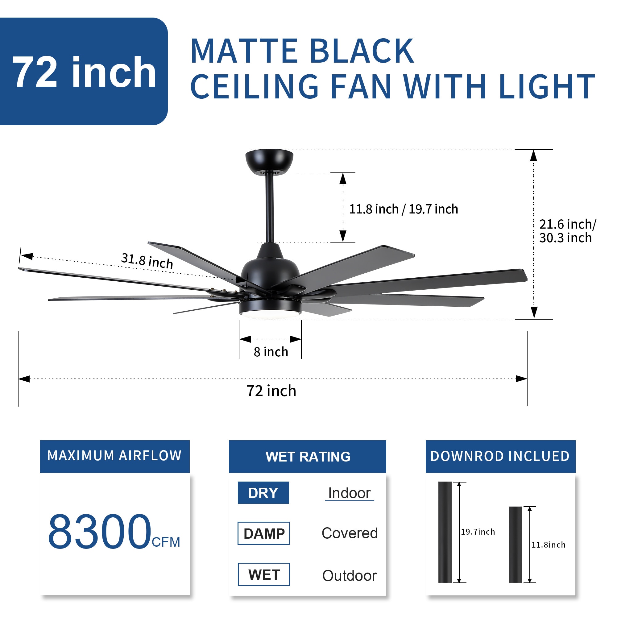 BABOOM BOM-367P182-OR Ceiling-Fans - View #6