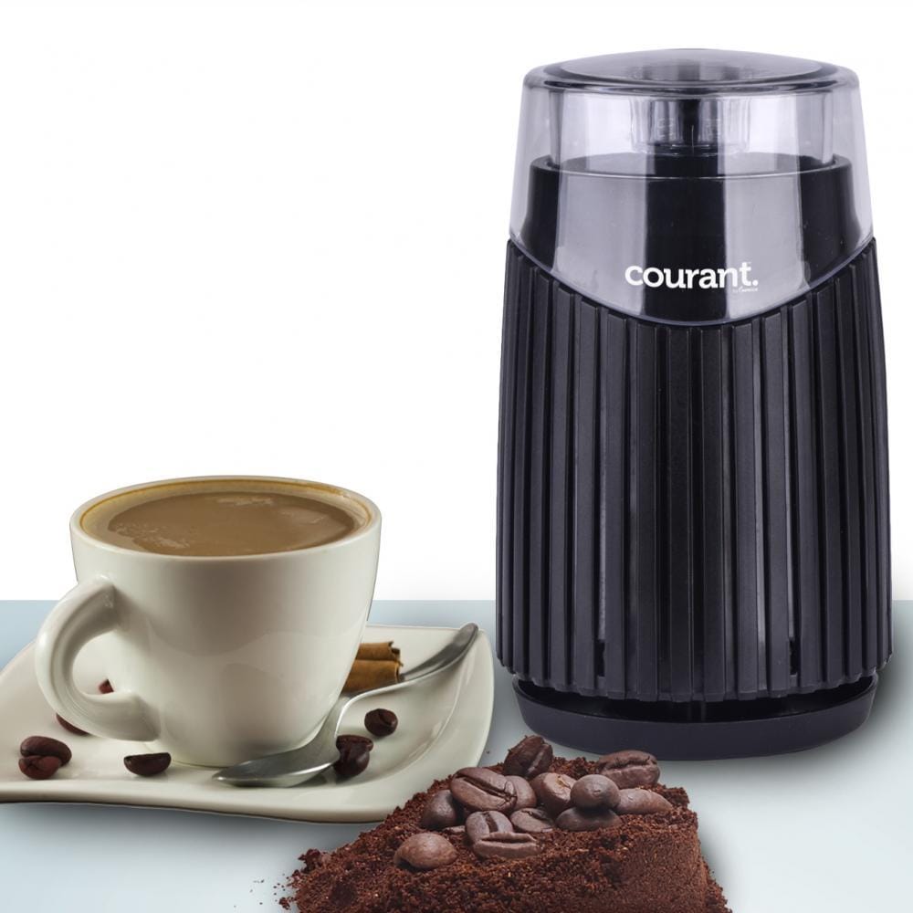 Cordless Coffee Grinder Electric, Spice Grinder Electric, Coffee Bean  Grinder, Espresso Grinder for Nut Grains and Dry Herbs, with Stainless  Steel Blade & Detachable Bowl, 1.8oz/8 Cups - Brown 