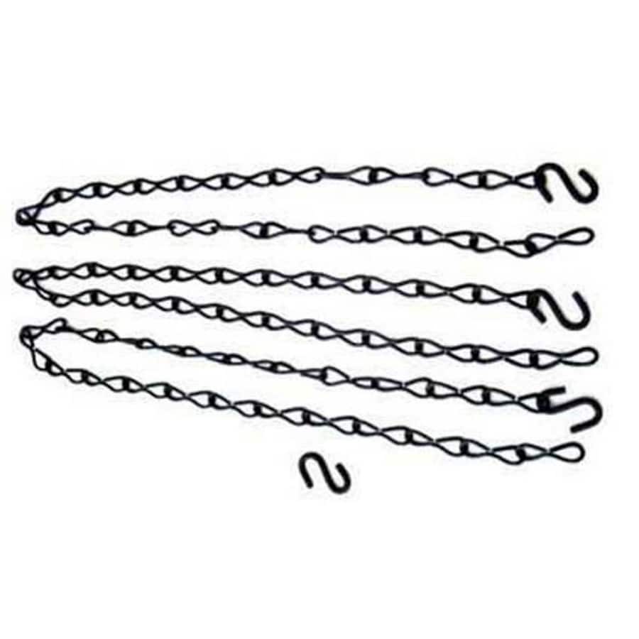 Patio Life 53055 18.9-in Steel Flower pot chain