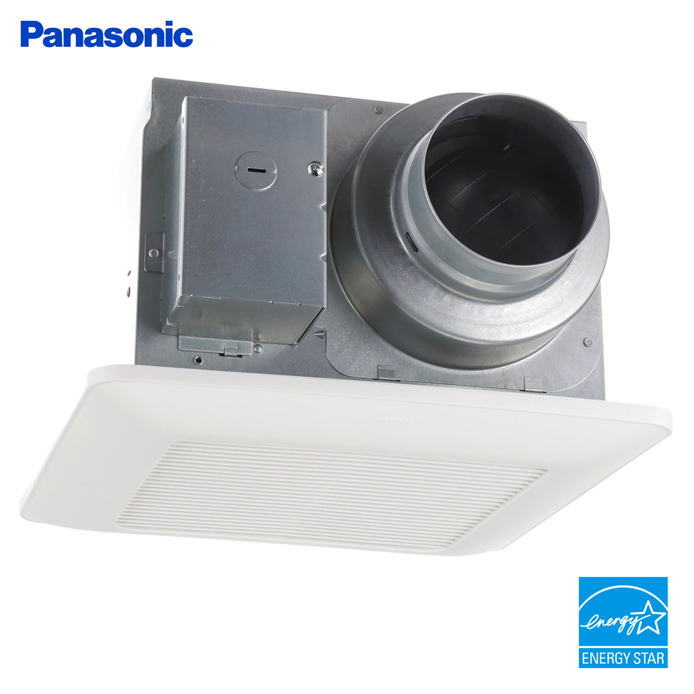 Panasonic WhisperCeiling 0.4-Sone 110-CFM White Bathroom Fan 