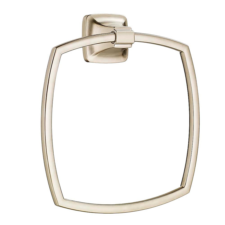American Standard Satin Nickel Wall Mount Towel Ring American Standard Satin Nickel Wall Mount Towel Ring