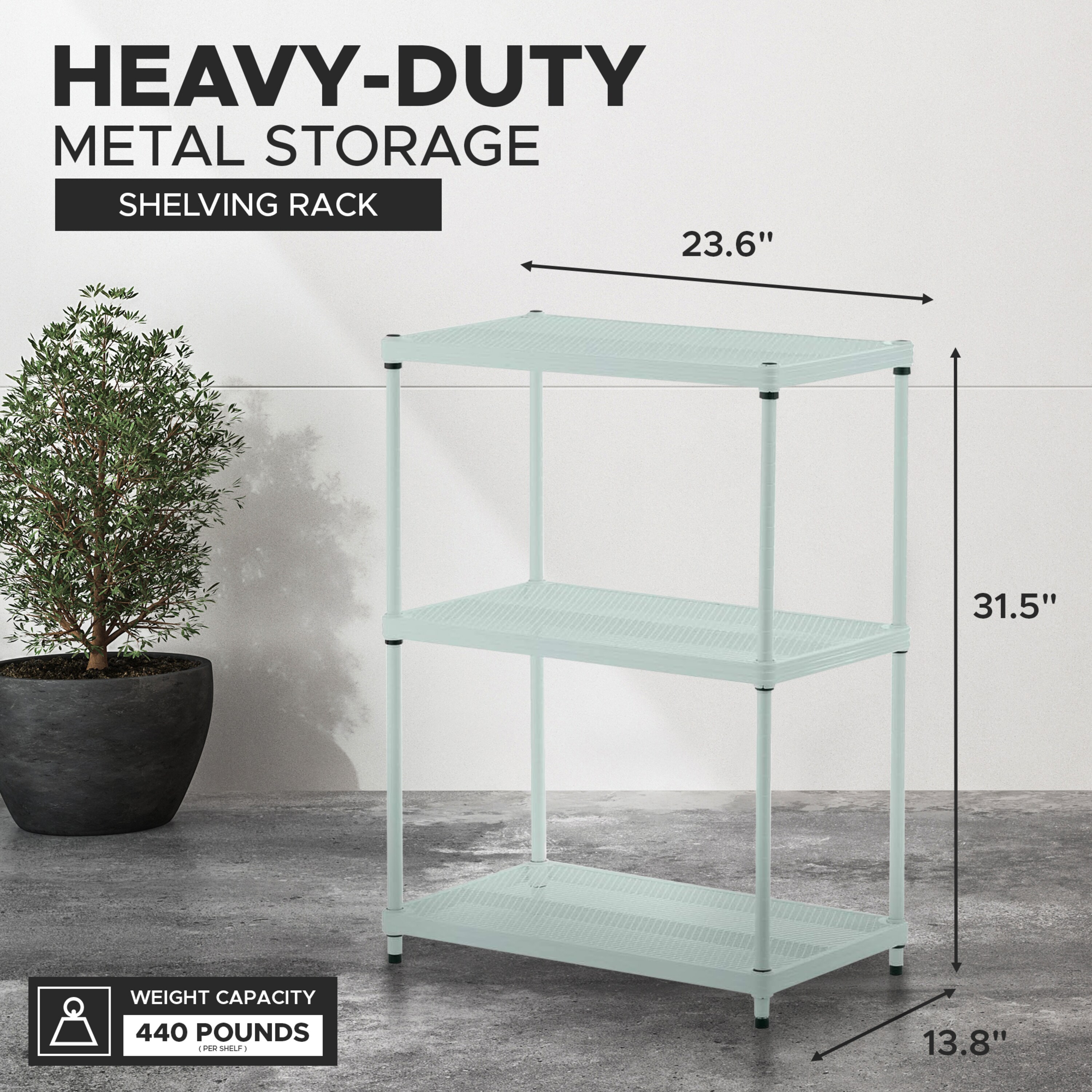 Design Ideas 325724 Free-Standing-Shelving - View #2