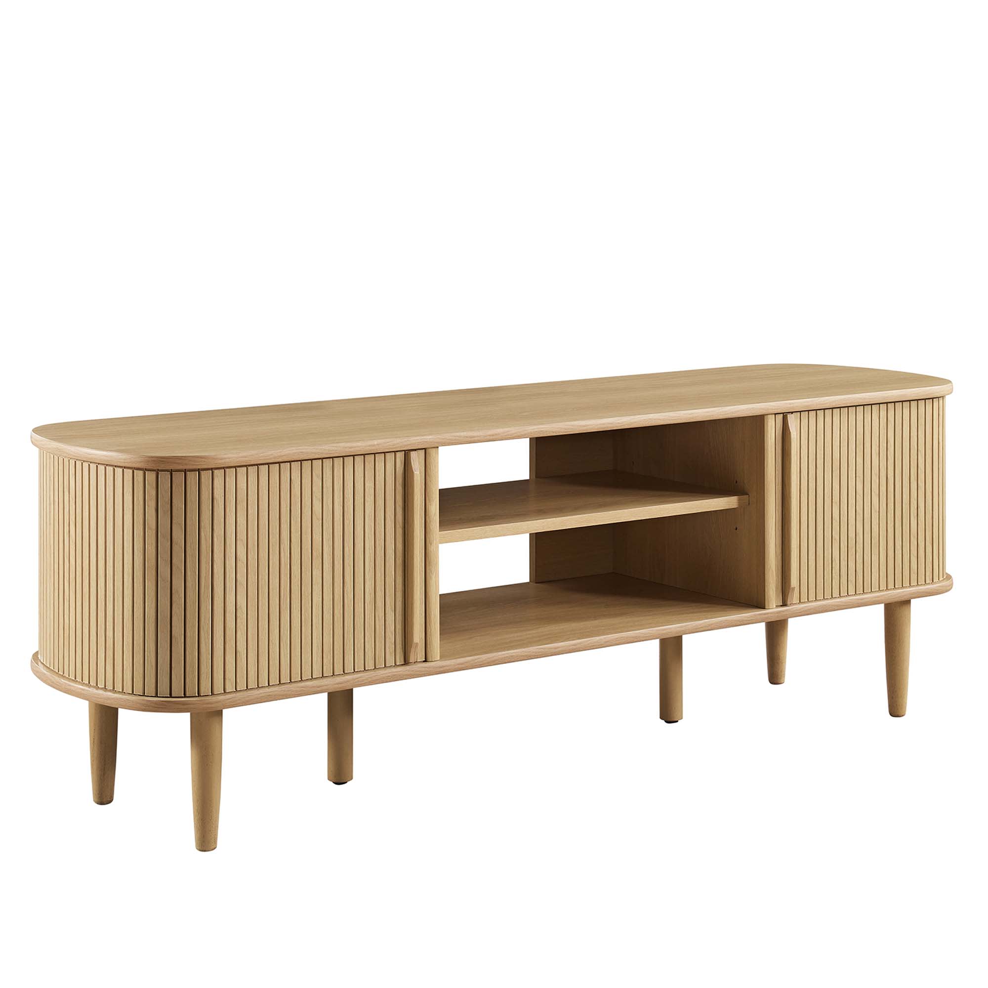  Contour 55-in TV Stand in Oak