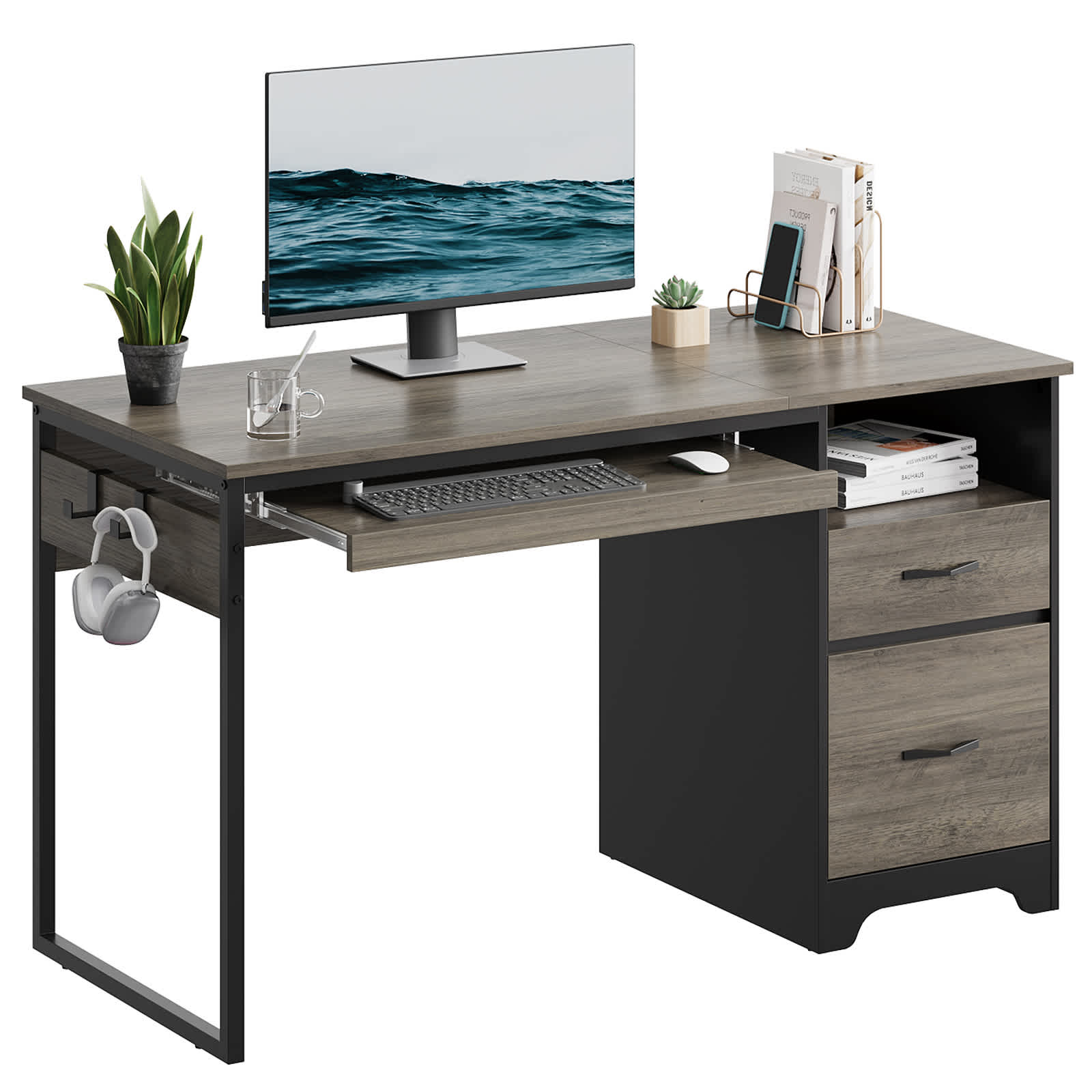 Bestier LOW-H104612N-GRW desks - View #5