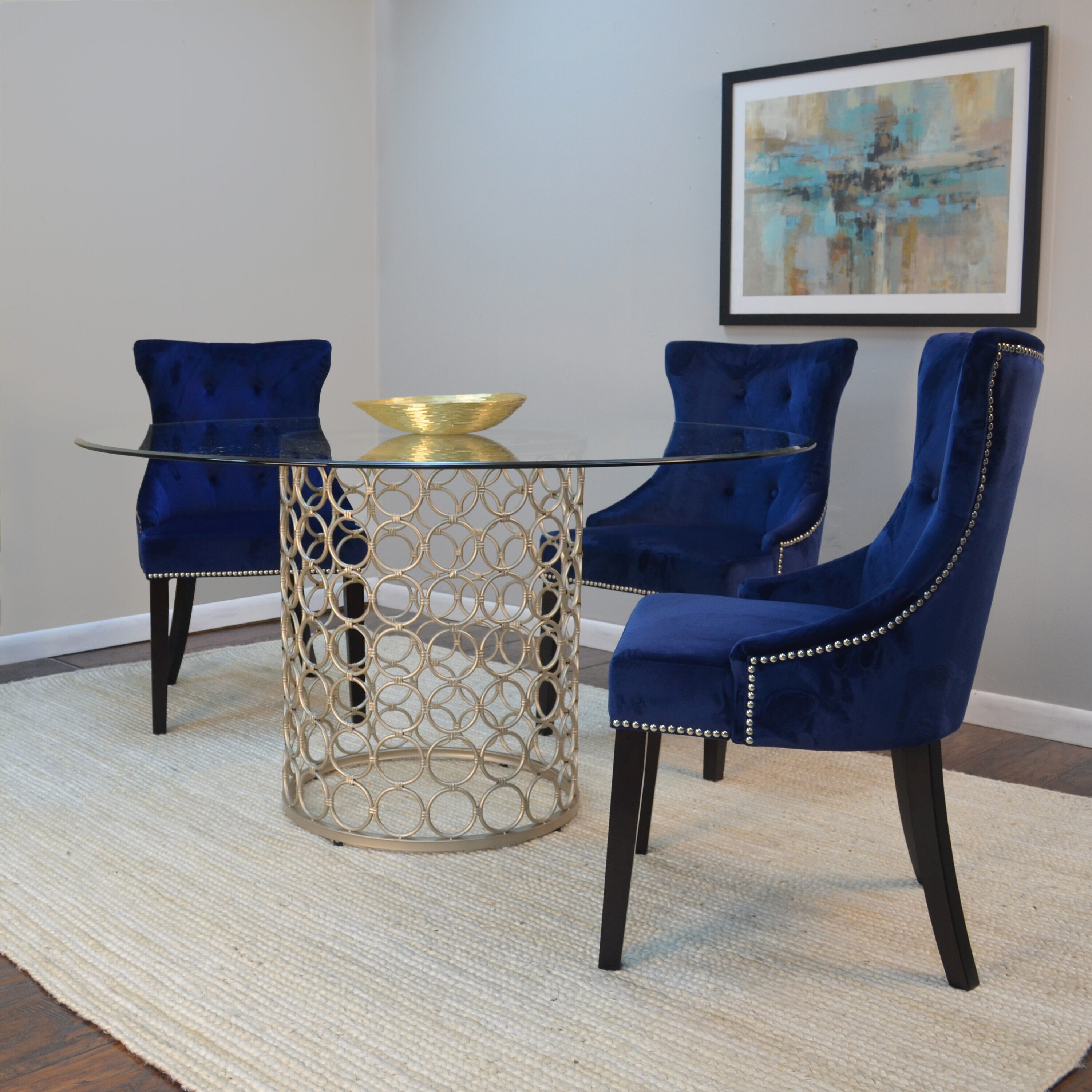 Carolina Cottage 2123-ESPBLU Dining-Chairs - View #8