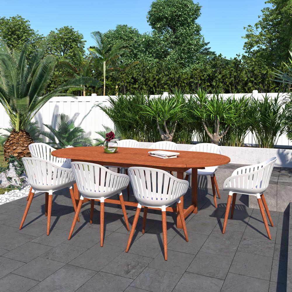 Amazonia BT359CANN8WHTP Patio-Dining-Sets - View #2