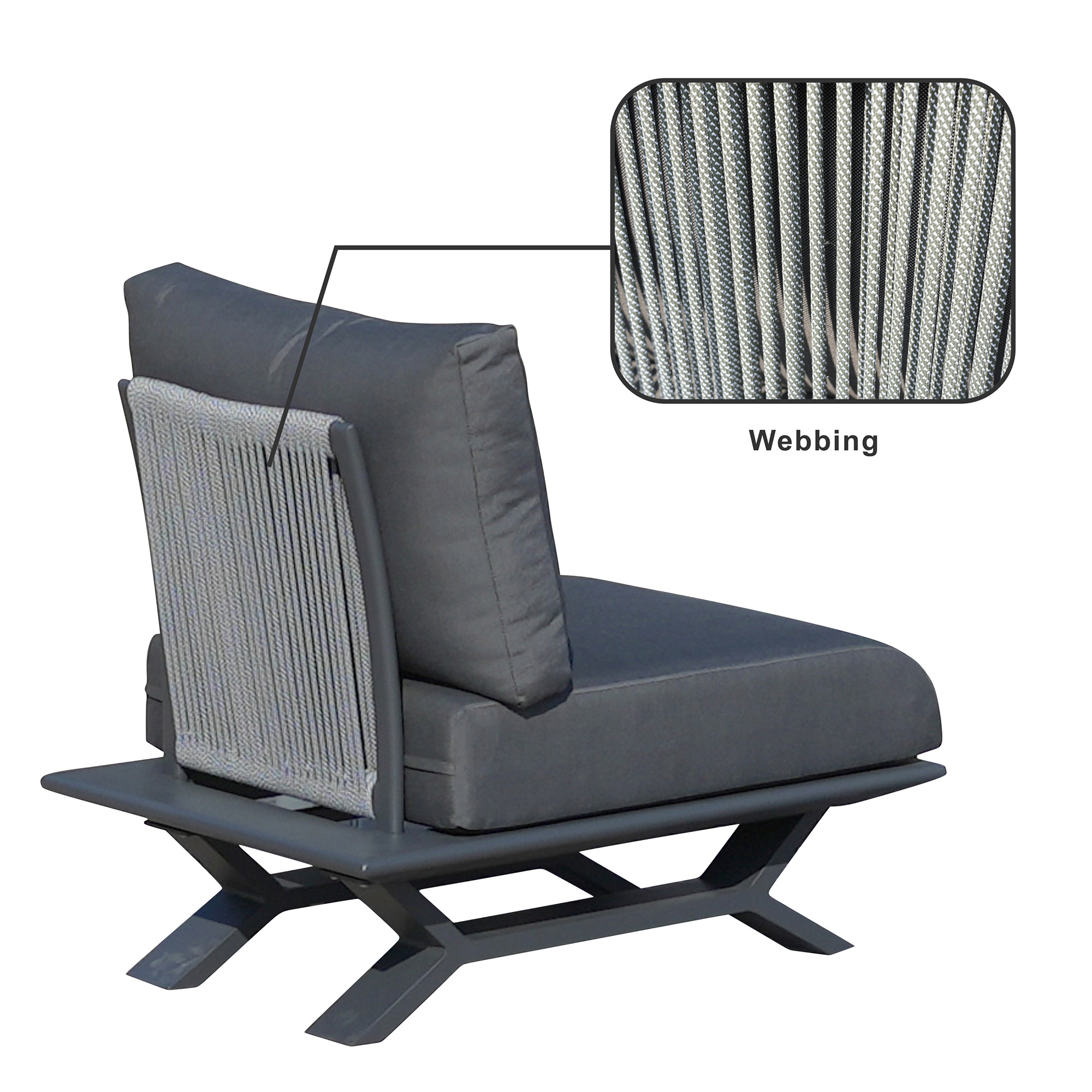 Direct Wicker DWS-2323-DG Patio-Conversation-Sets - View #8