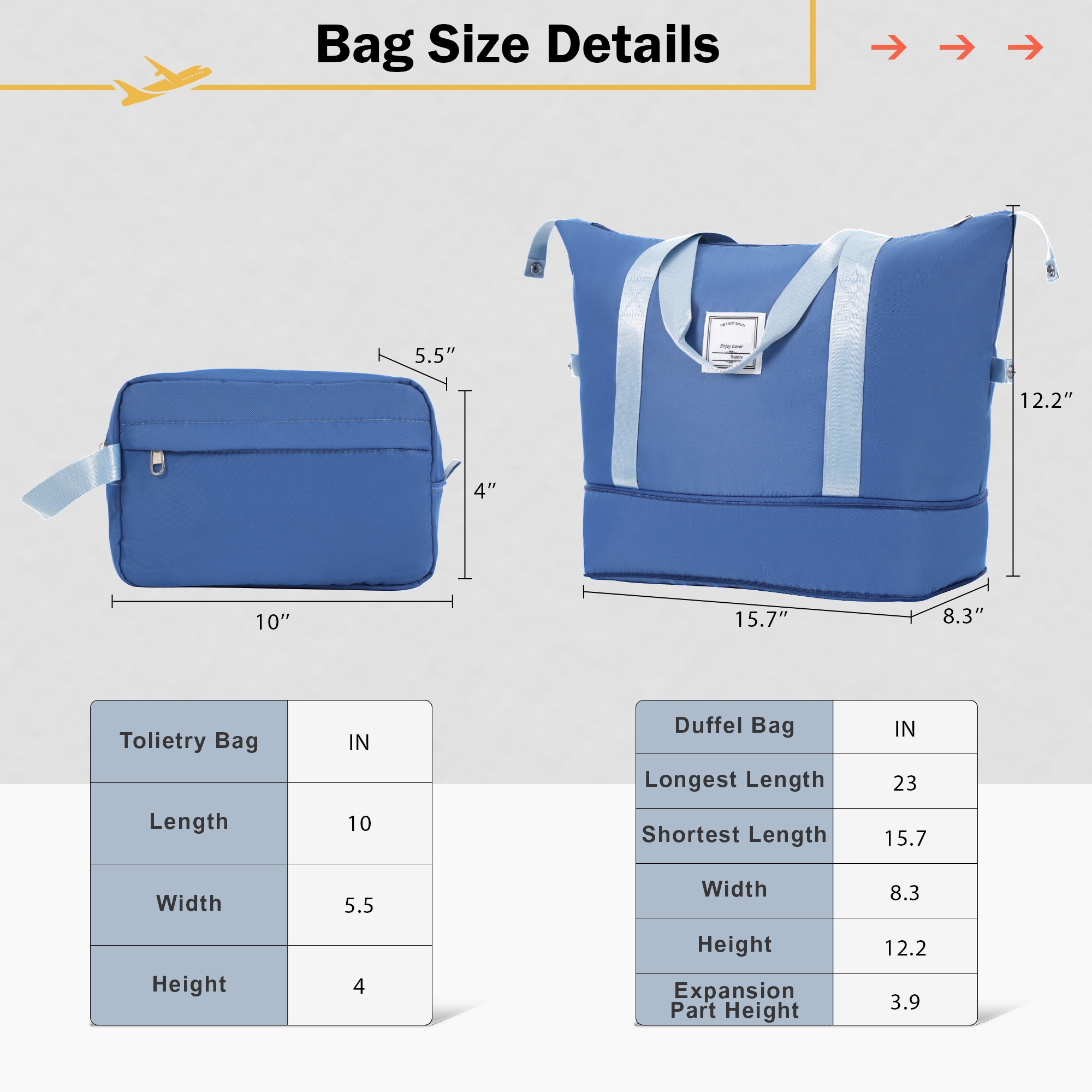 SINOFURN SYD9200004BL Luggage-And-Luggage-Sets - View #19