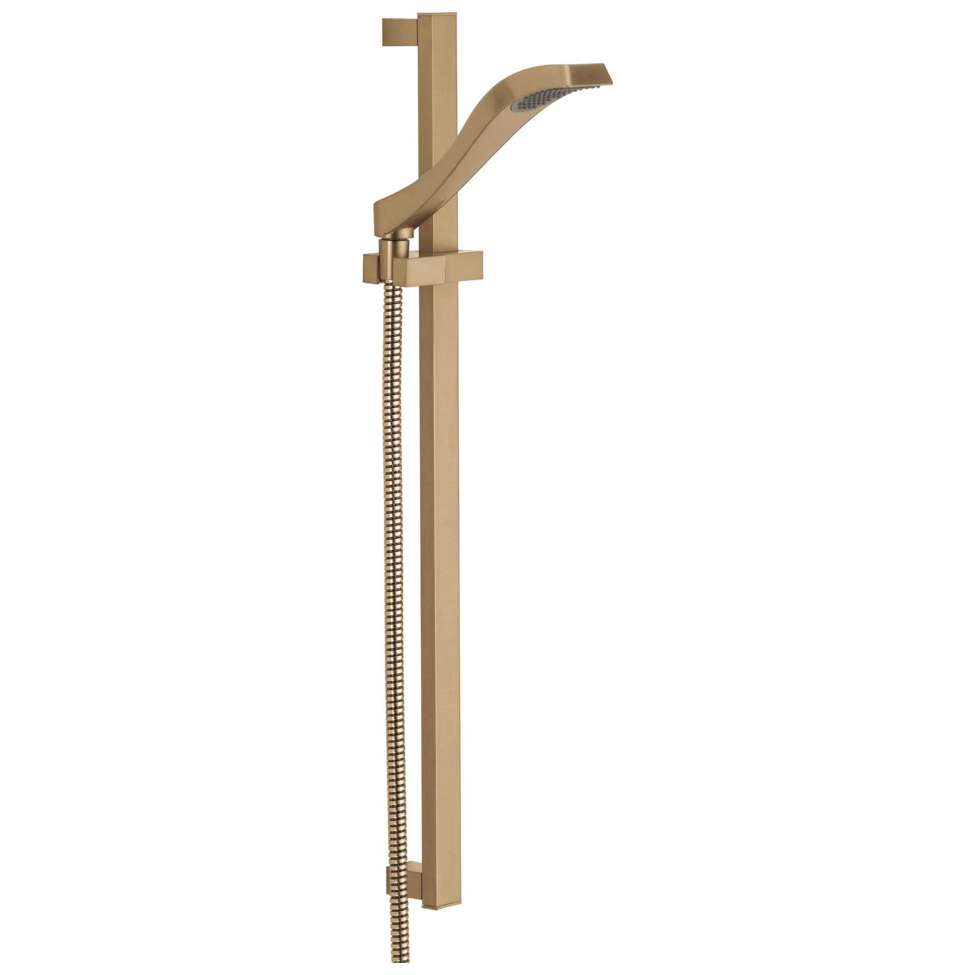 Delta 57051-CZ Dryden 1.0 -Spray Champagne Bronze 3.9100-in Square Handheld Shower Head 1.75 GPM