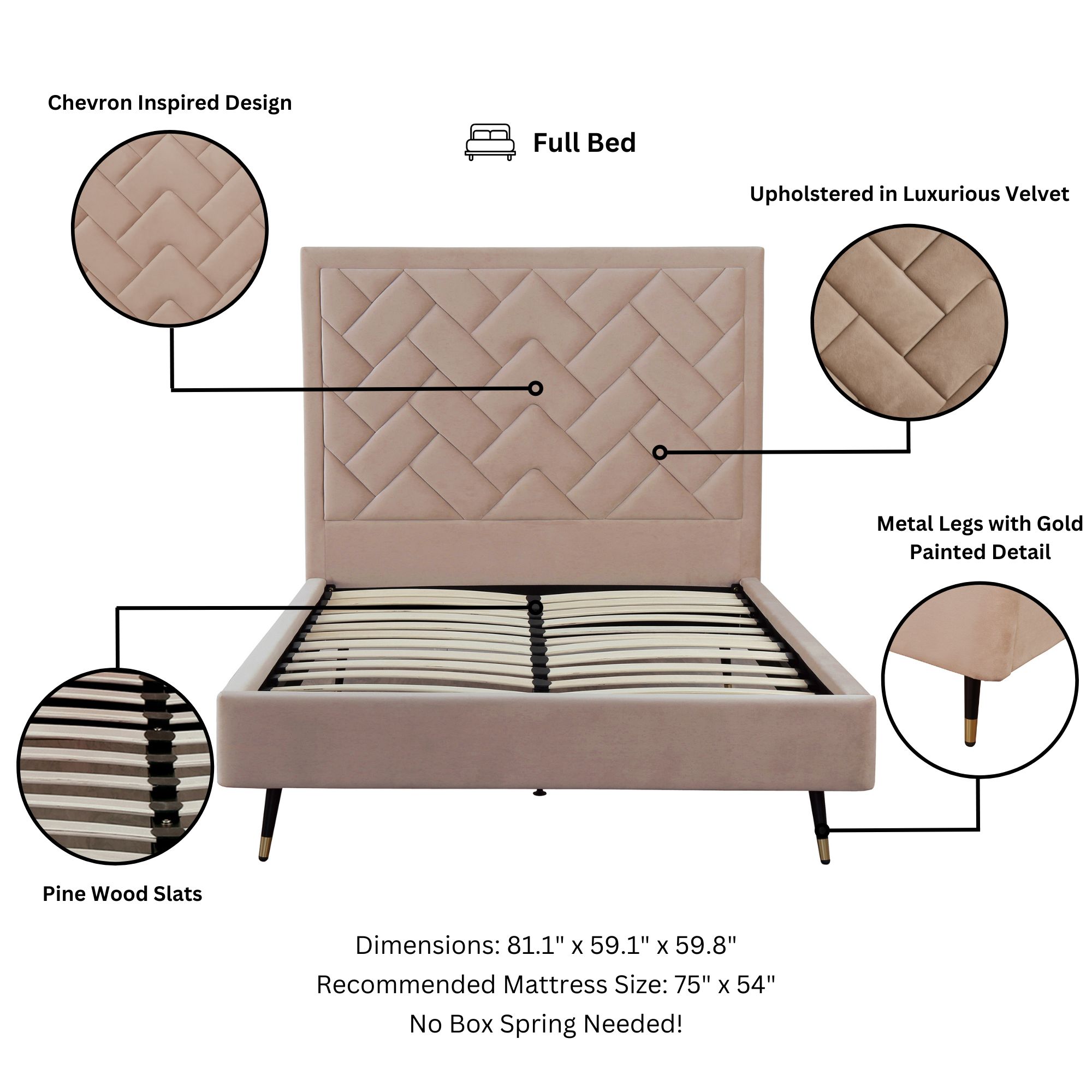 Manhattan Comfort BD009-FL-ND Bedroom-Sets - View #4