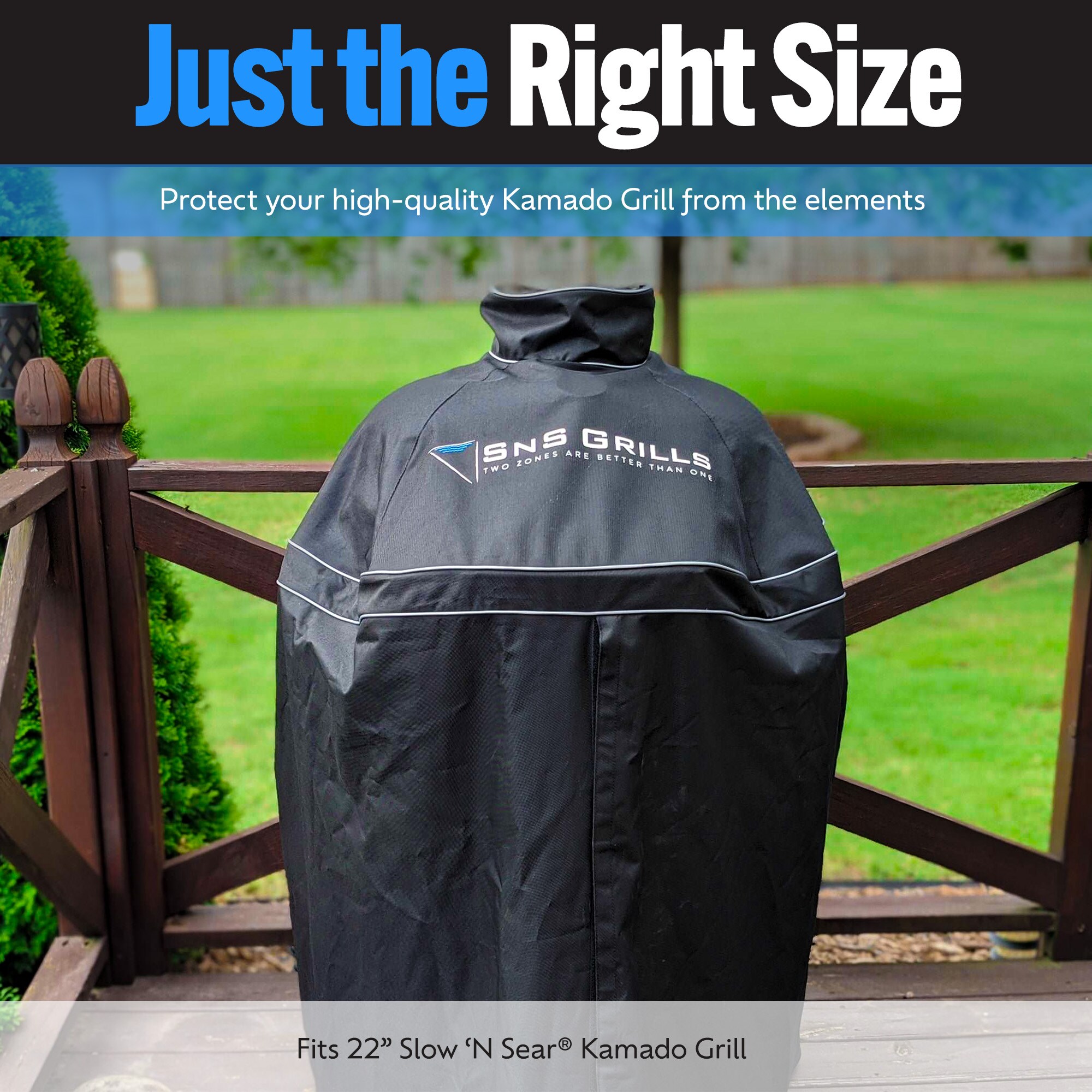 Slow 'N Sear KAM COV Grill-Covers - View #4