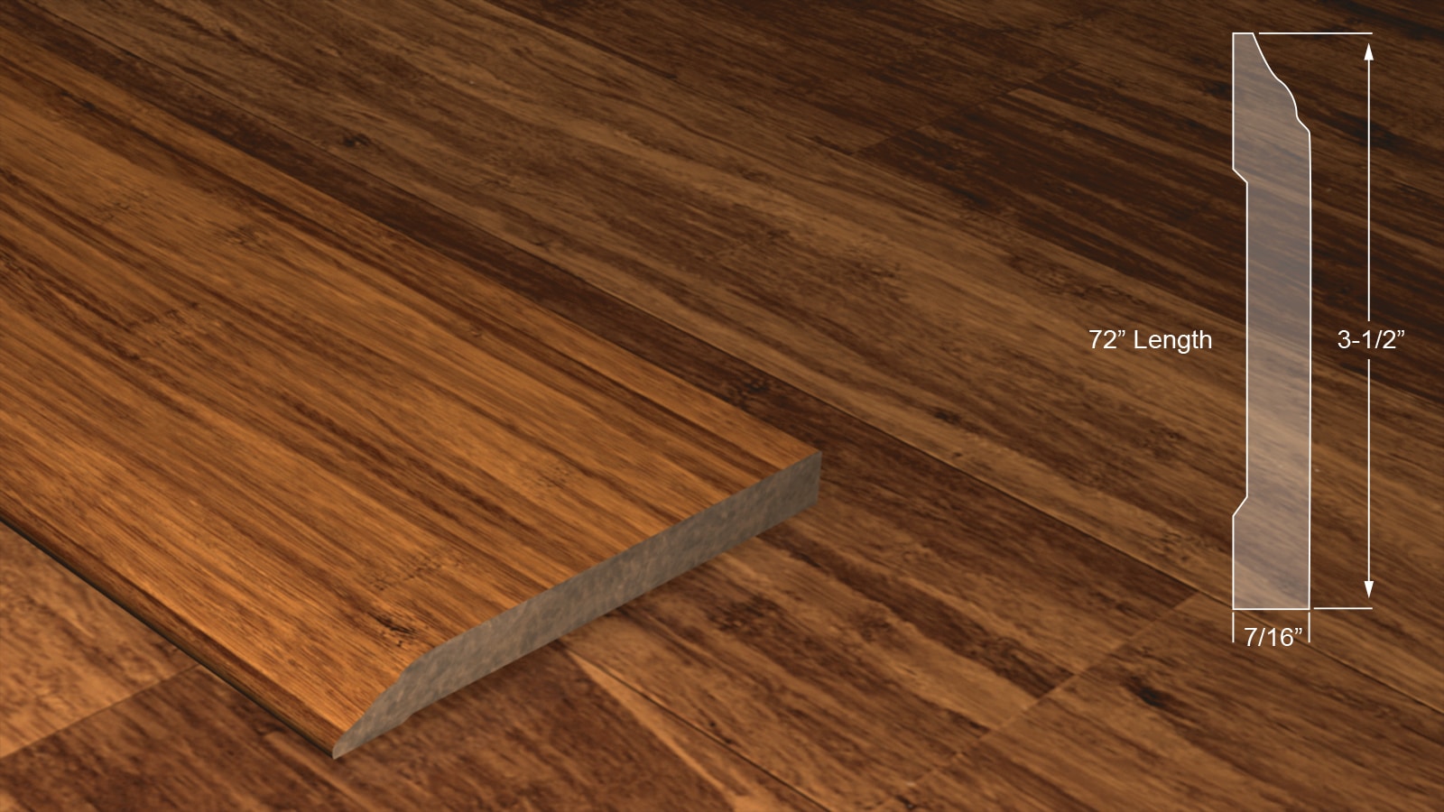 Cali Bamboo 7104001210 Floor-Moulding - View #2