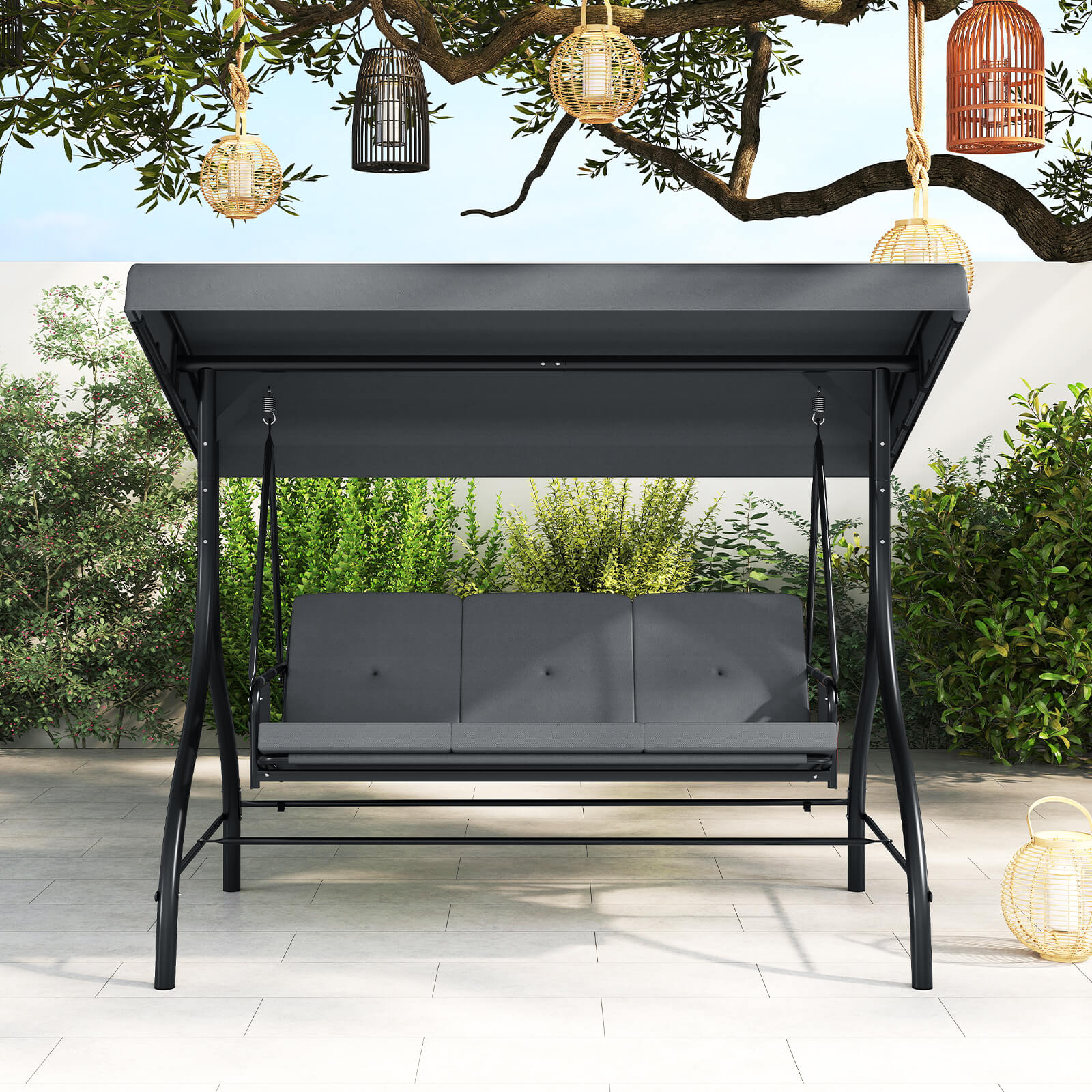 Costway HCST08424 Playset-Swings - View #9