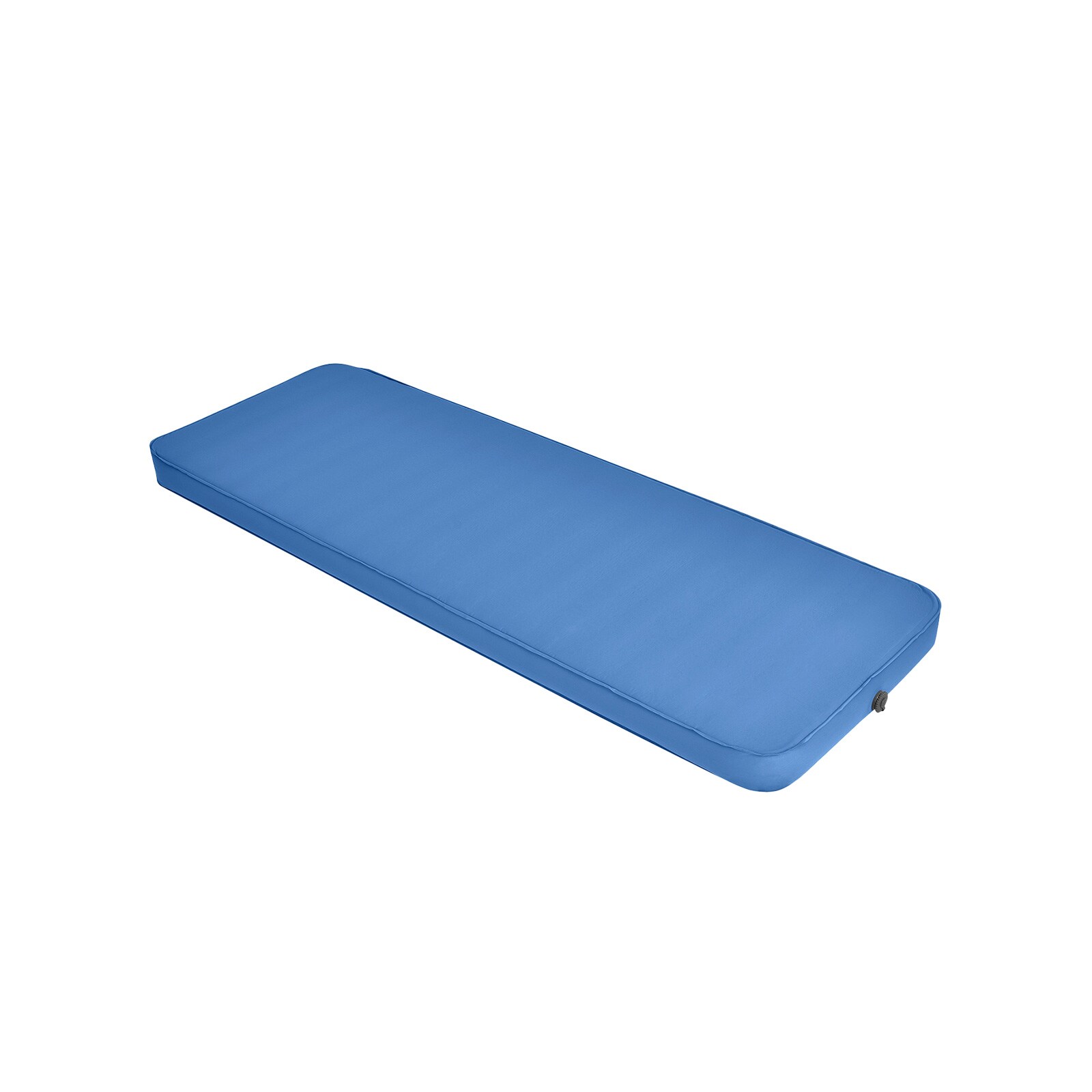 Slickblue Self Inflatable Blue/Green Camping Sleeping Pad with Built In Pump Sack for Tents Hiking or Backpacking
