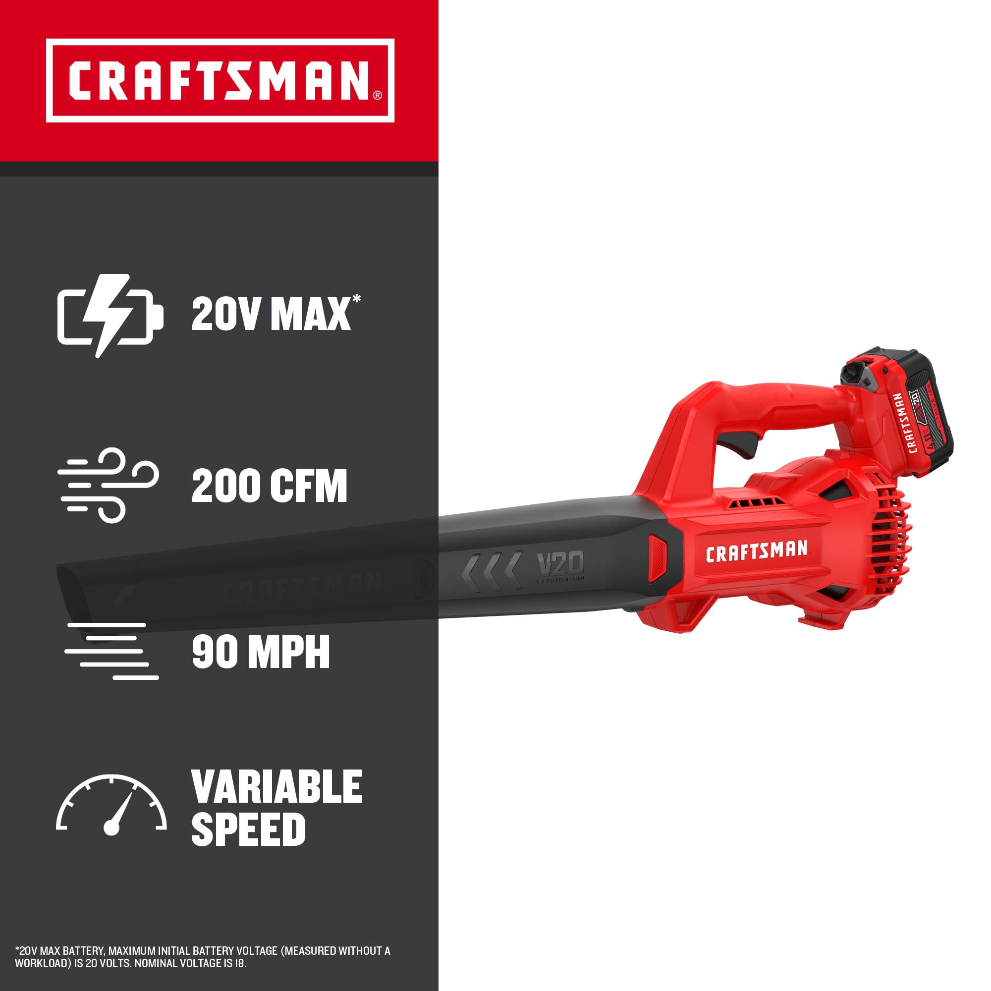 CRAFTSMAN CMCBL710M1 Cordless-Electric-Blowers - View #2