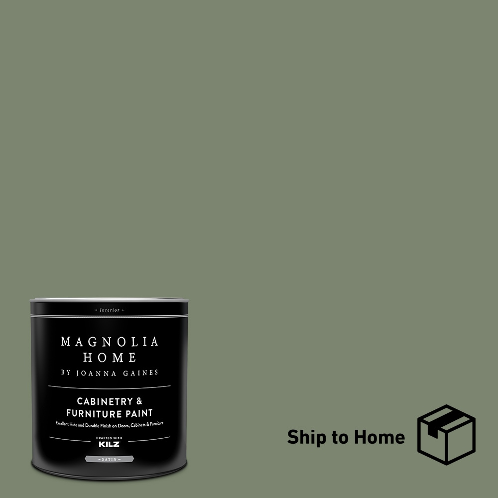 Magnolia Home 00155304  by Joanna Gaines Satin Olive Grove Enamel ( 1-quart )
