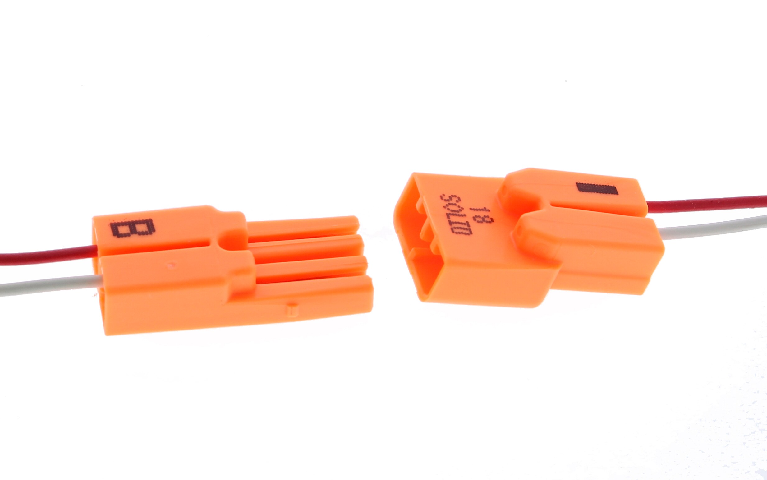 Ideal Push In Wire Connectors 2 Ports Orange 100 Pack In The Wire Connectors Department At 