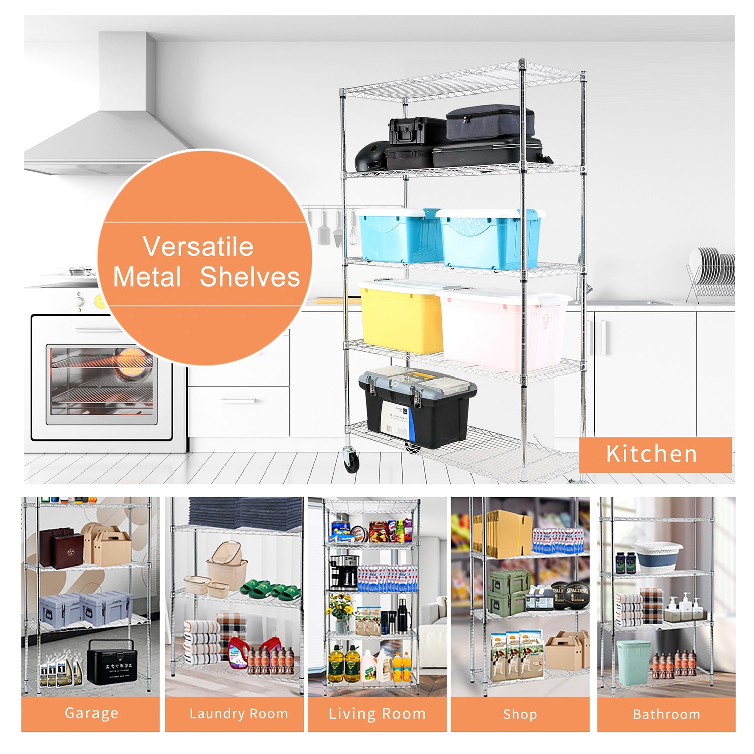 EFINE R60-5C Free-Standing-Shelving - View #4