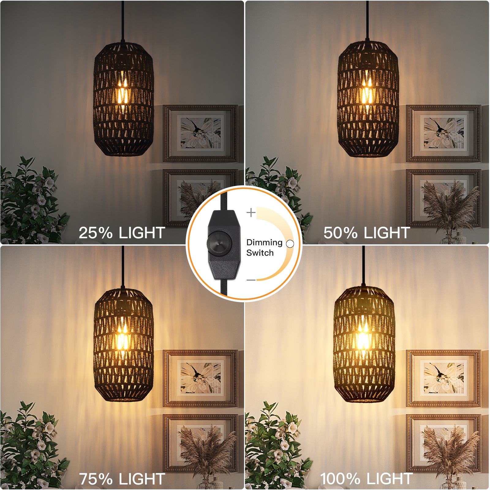 UrFurnishings DD-163 Pendant-Lights - View #3