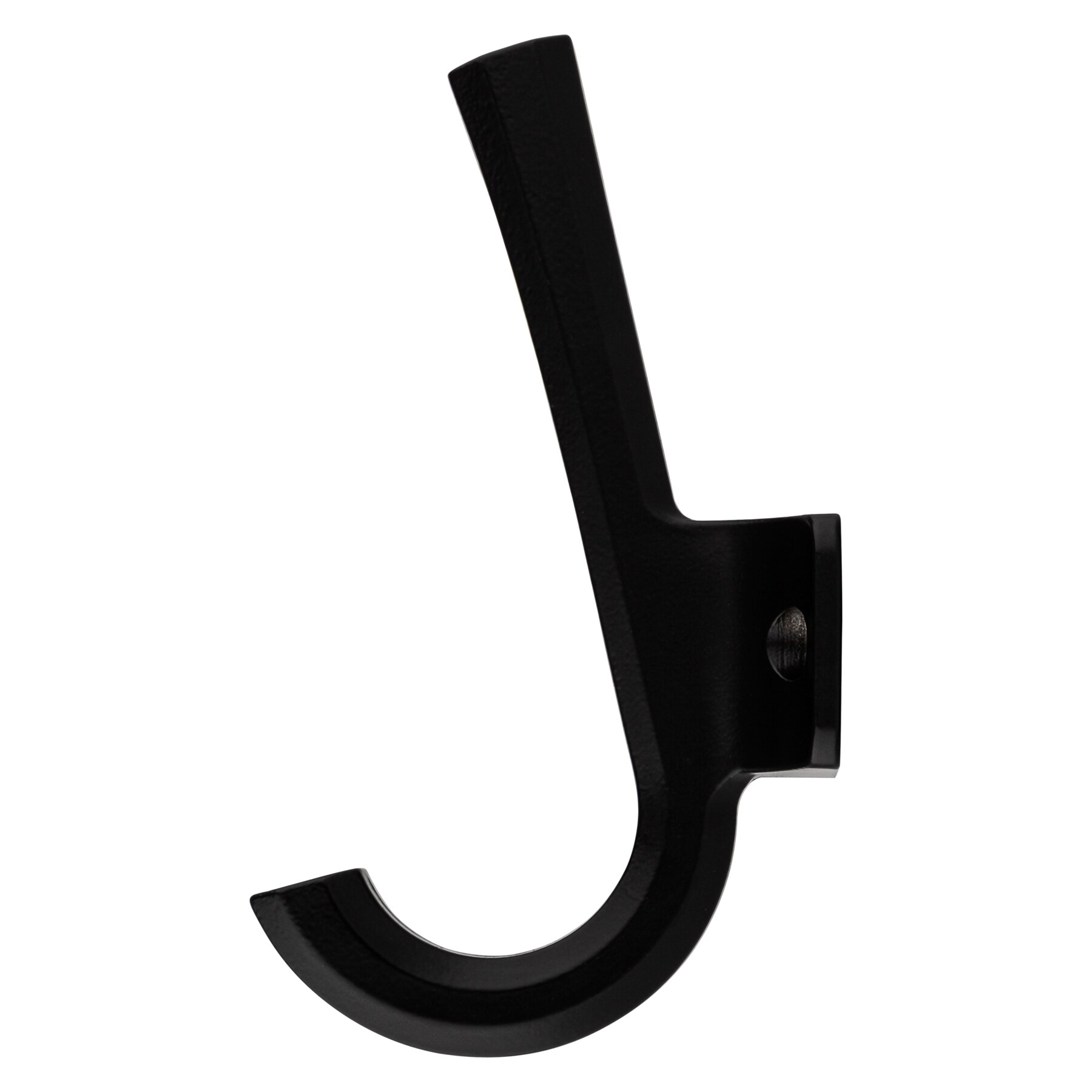 National Hardware 1.85-in Matte Black Aluminum Universal Hook in