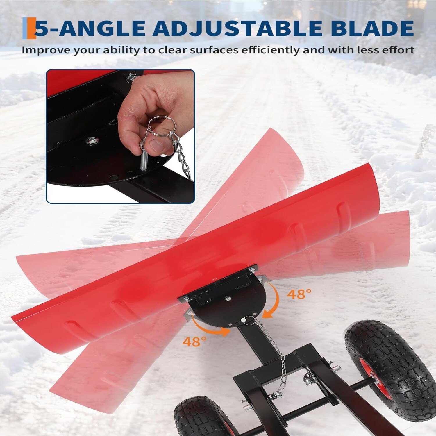 Garvee LSHQQPPG-33VRYYIF Snow-Shovels - View #6