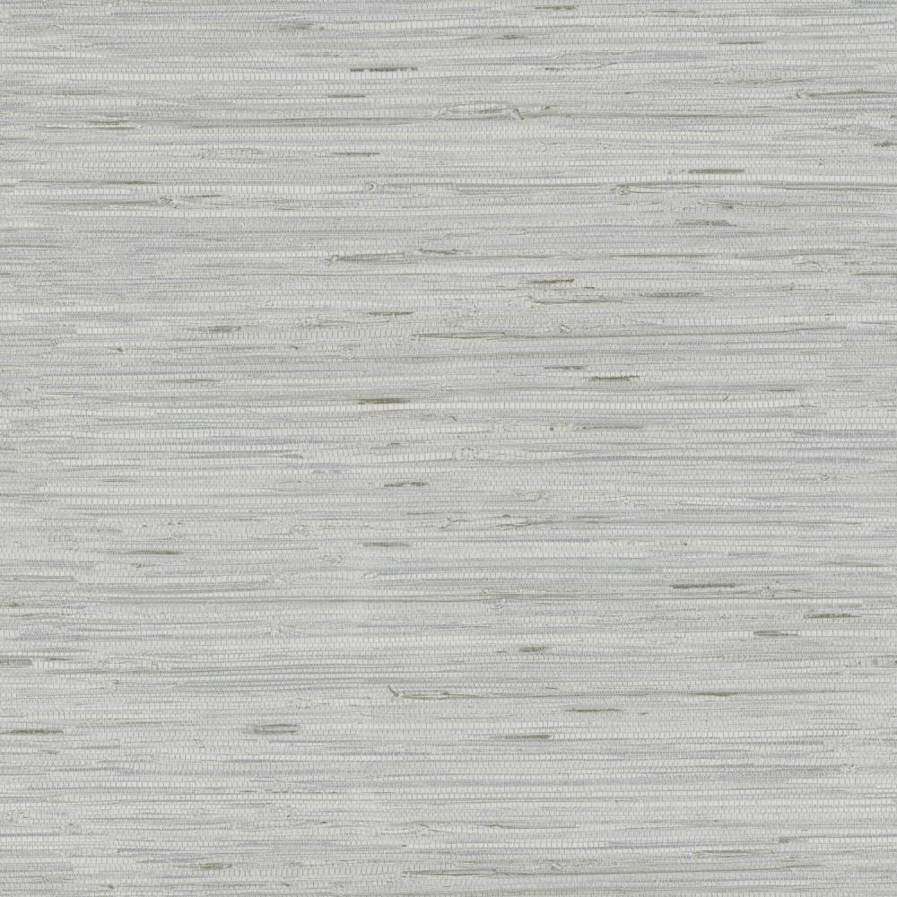 York Wallcoverings Y6201602 Dazzling Dimensions 57.75-sq ft Silver Grasscloth Unpasted Wallpaper