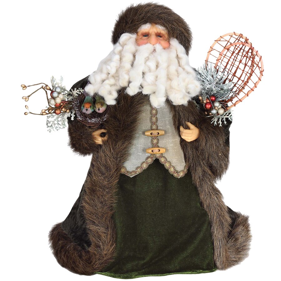 Roman 34488 17-in Santa Christmas Tree Topper