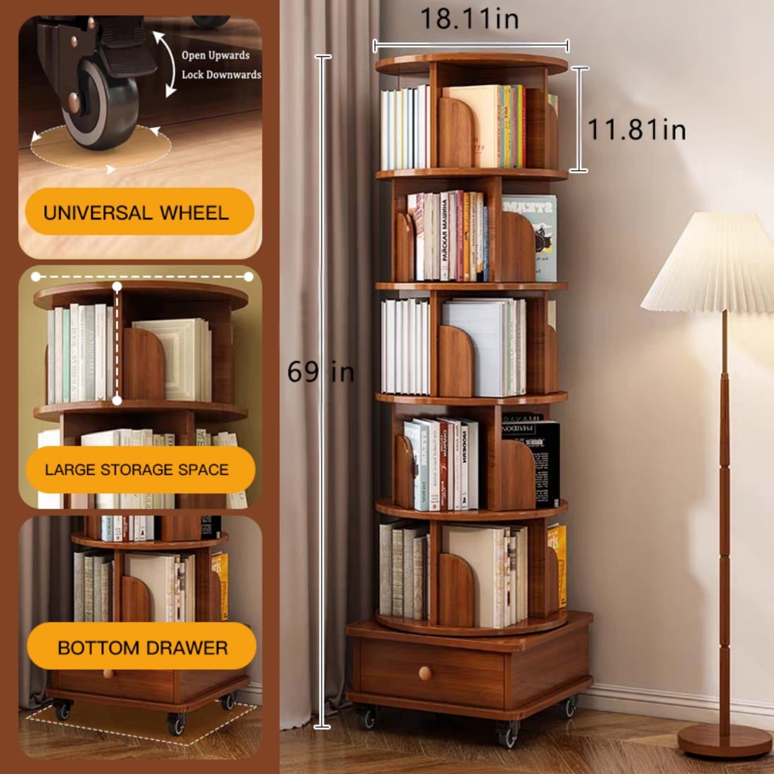 Flynama L-110983 bookcases - View #3