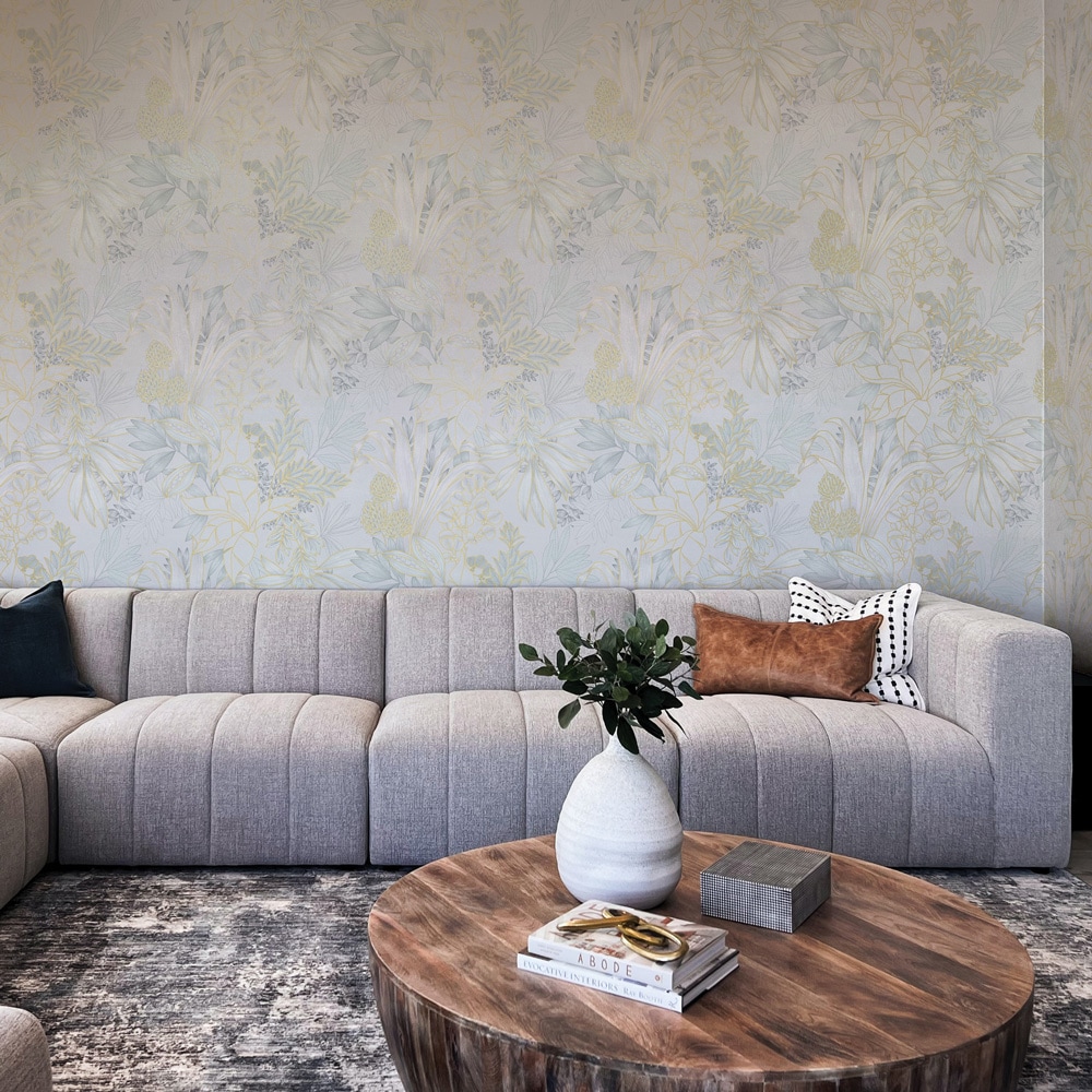 Tempaper Coniferous Floral Silk Non-Pasted Wallpaper Roll