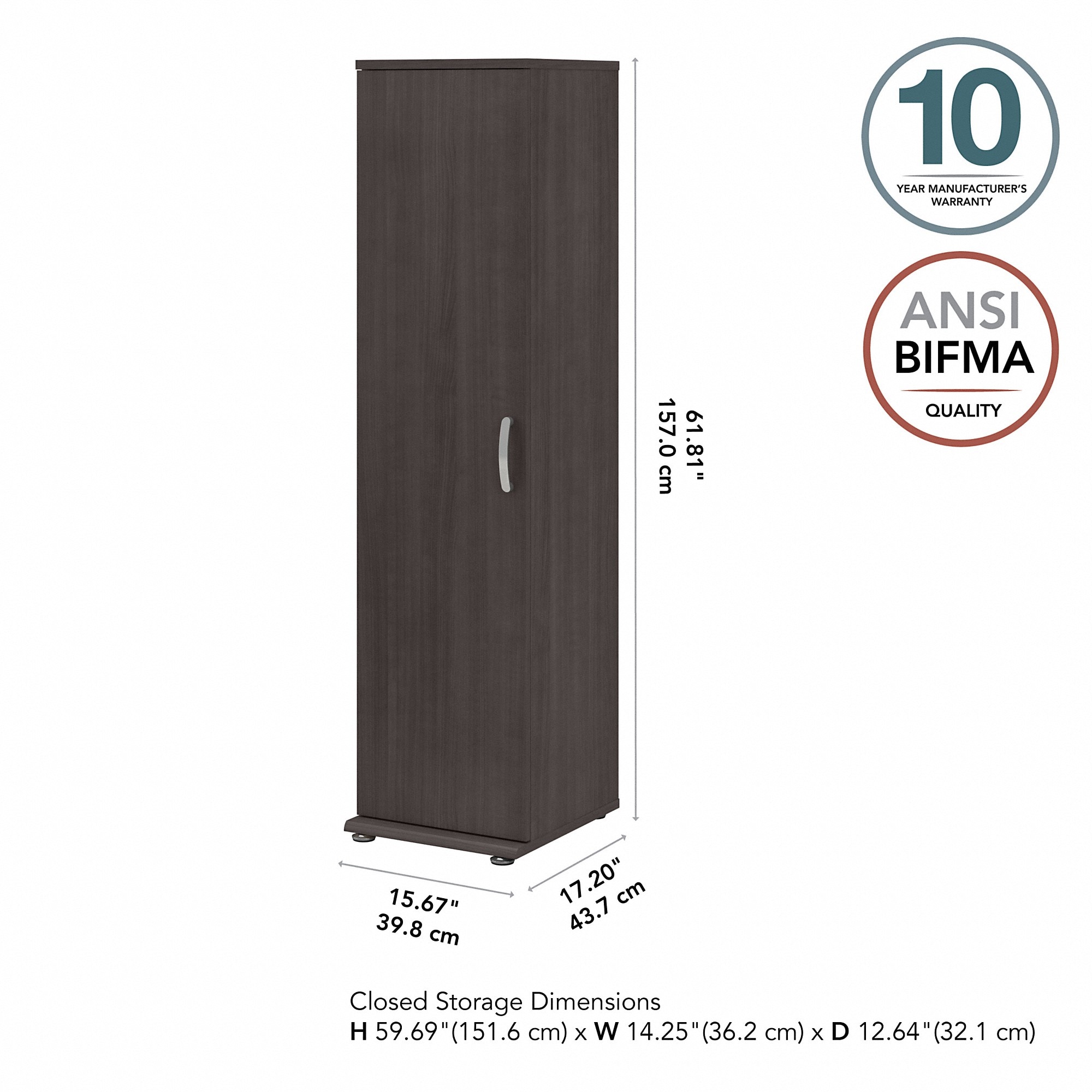 Bush Business Furniture UNS116SG Utility-Storage-Cabinets - View #6