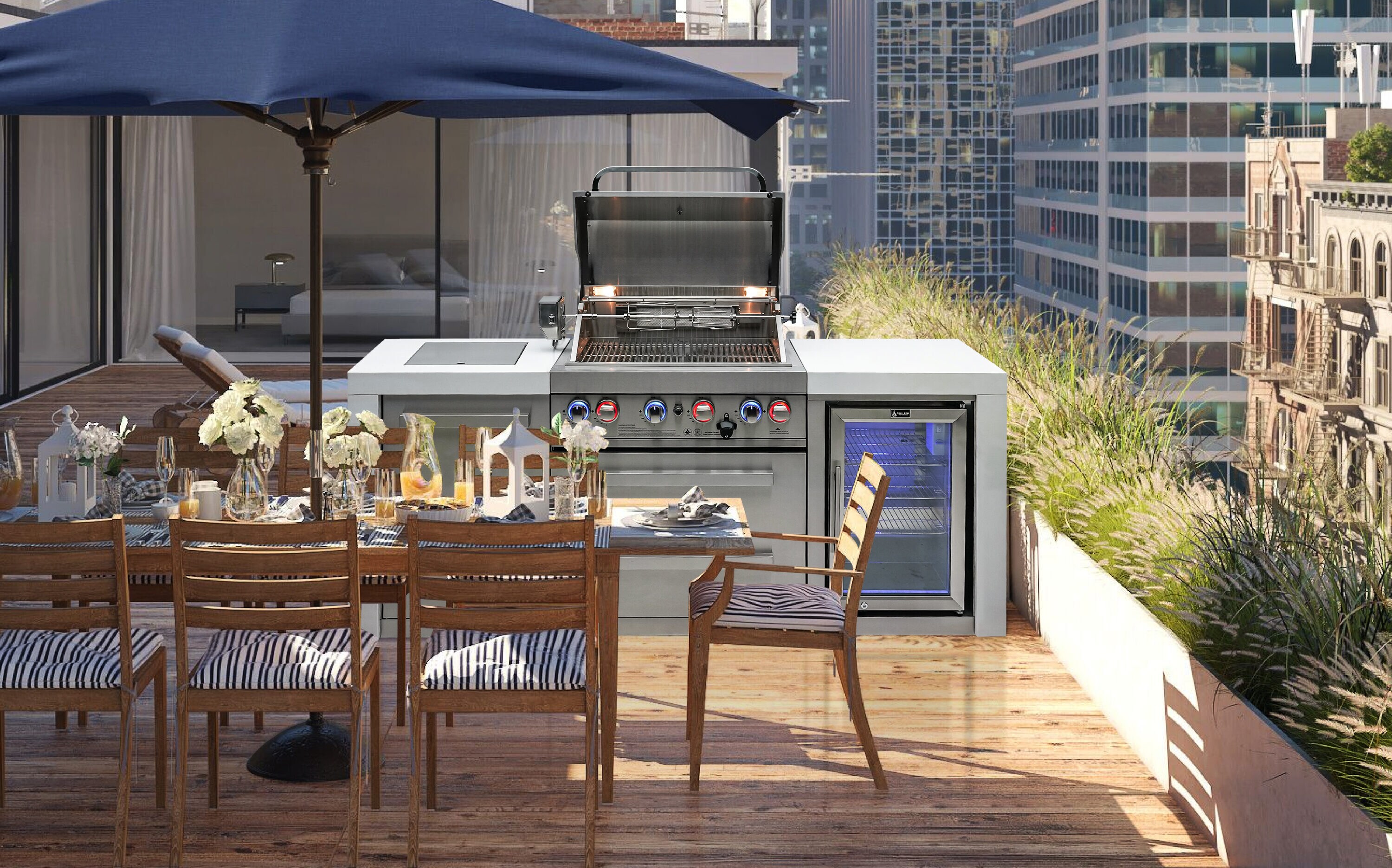 Mont Alpi MAI400-DFC Modular-Outdoor-Kitchens - View #7