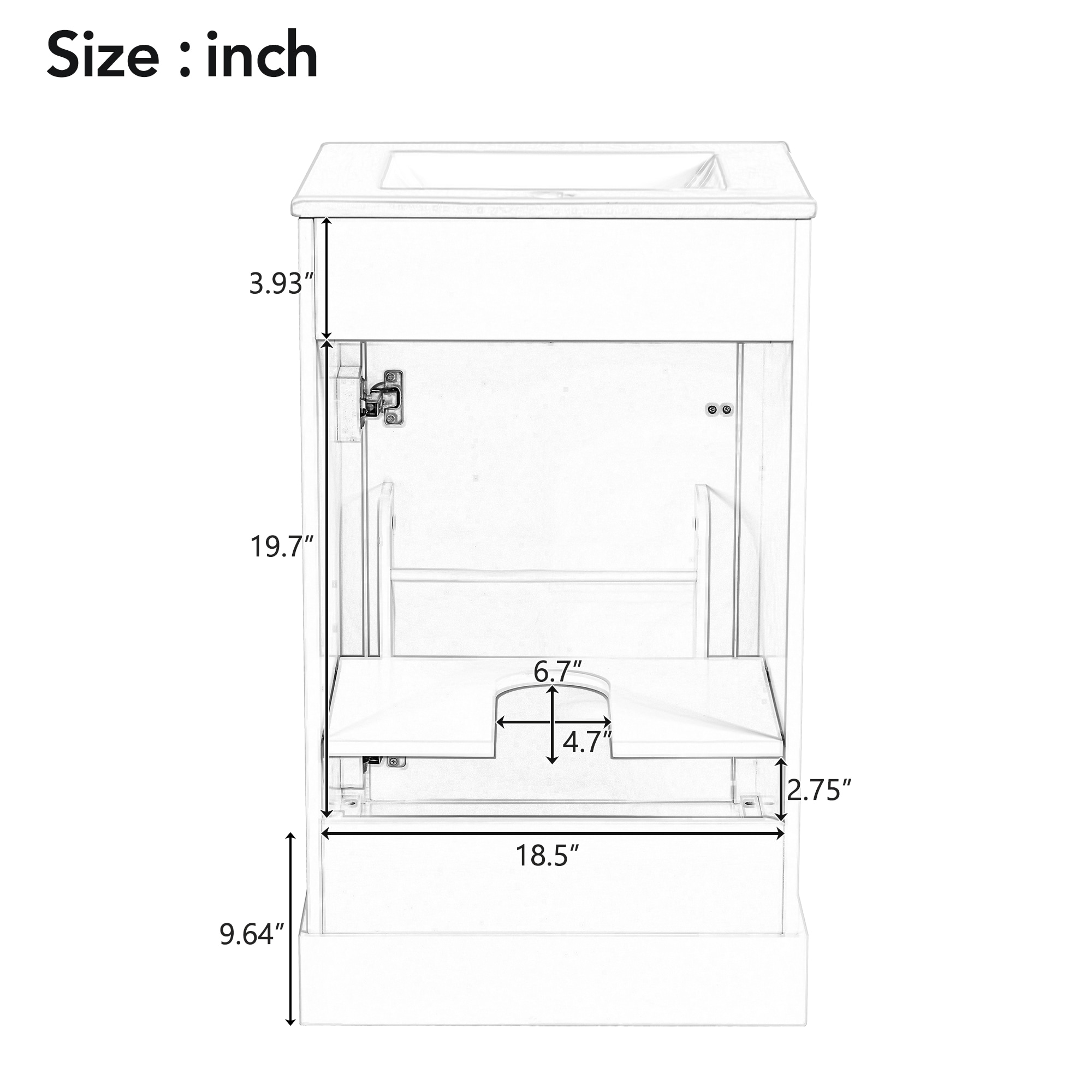 BEARSOLIM DJYC-N729P192077B Bath-Vanity-Combo - View #5