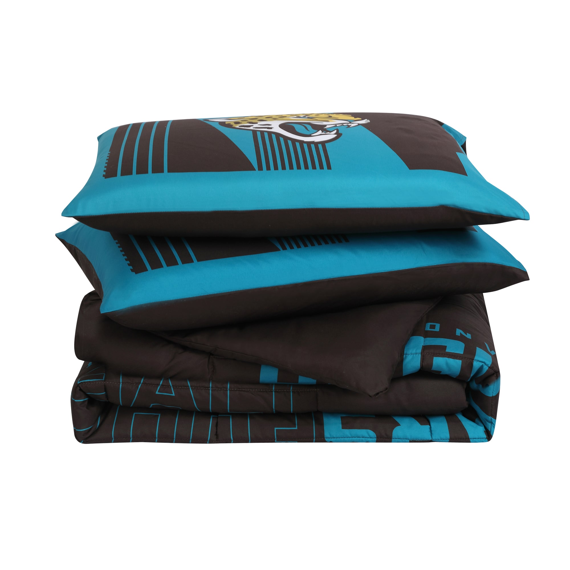 Cathay Sports Jacksonville Jaguars 5-Piece Black/Teal Full Bundle Set in  the Bedding Sets department at