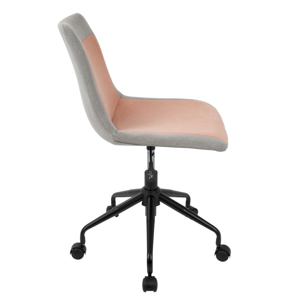 LumiSource OC-ORZO BK+OR Office-Chairs - View #3