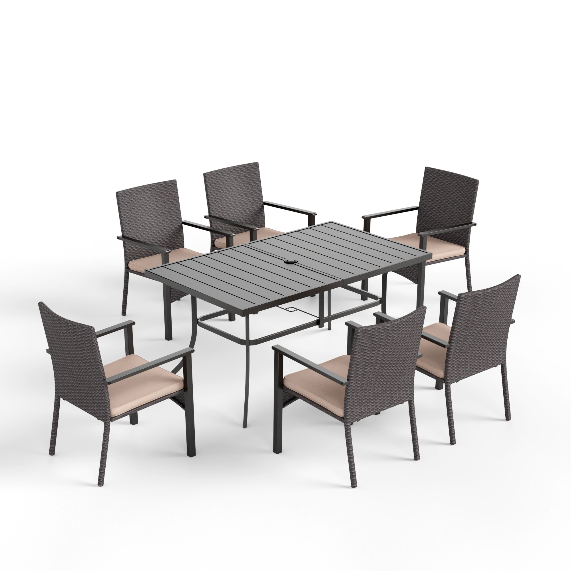 Sunshine Valley TC7-350-060-4 Patio-Dining-Sets - View #12