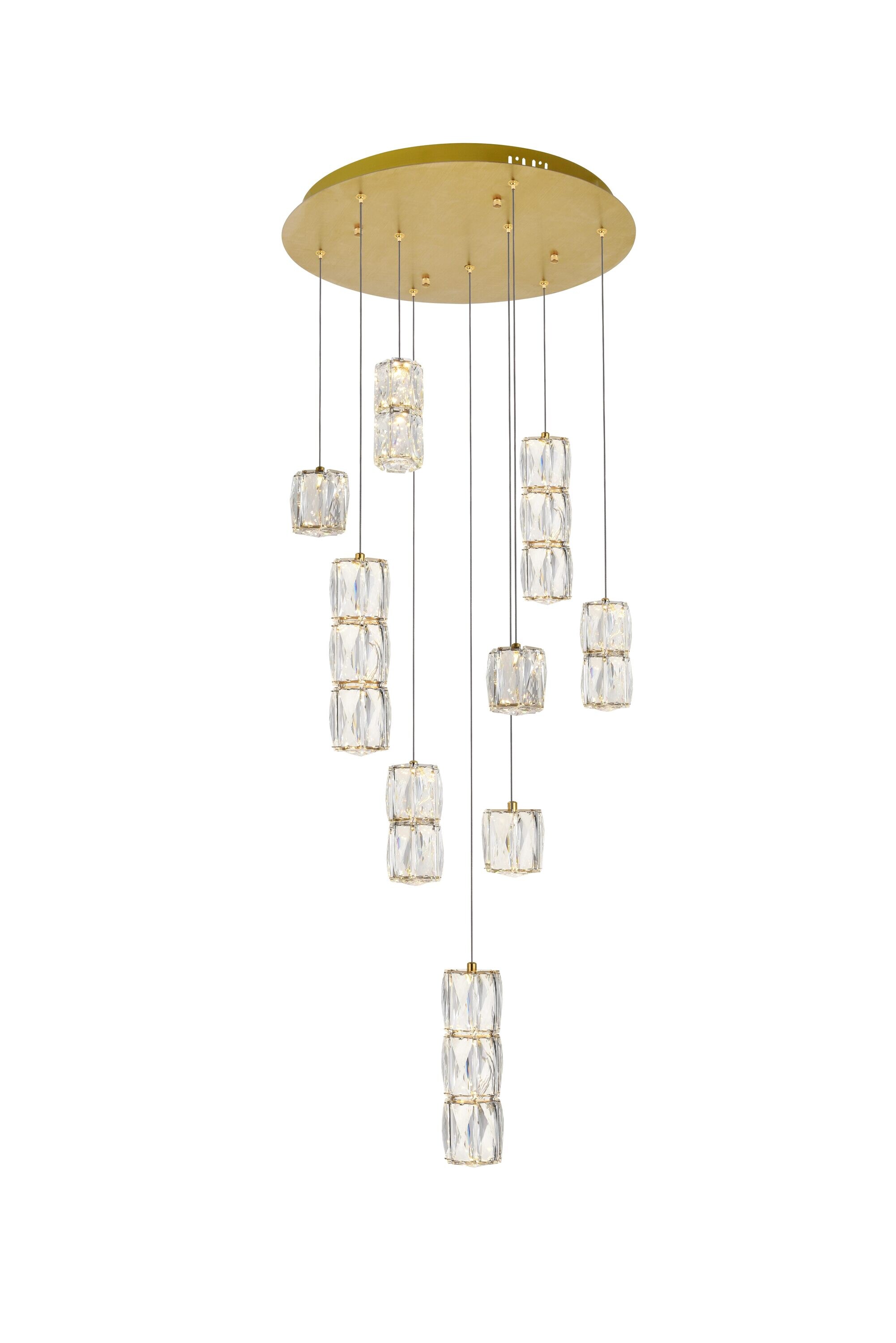 Elegant Decor HF10500D27G Pendant-Lights - View #3
